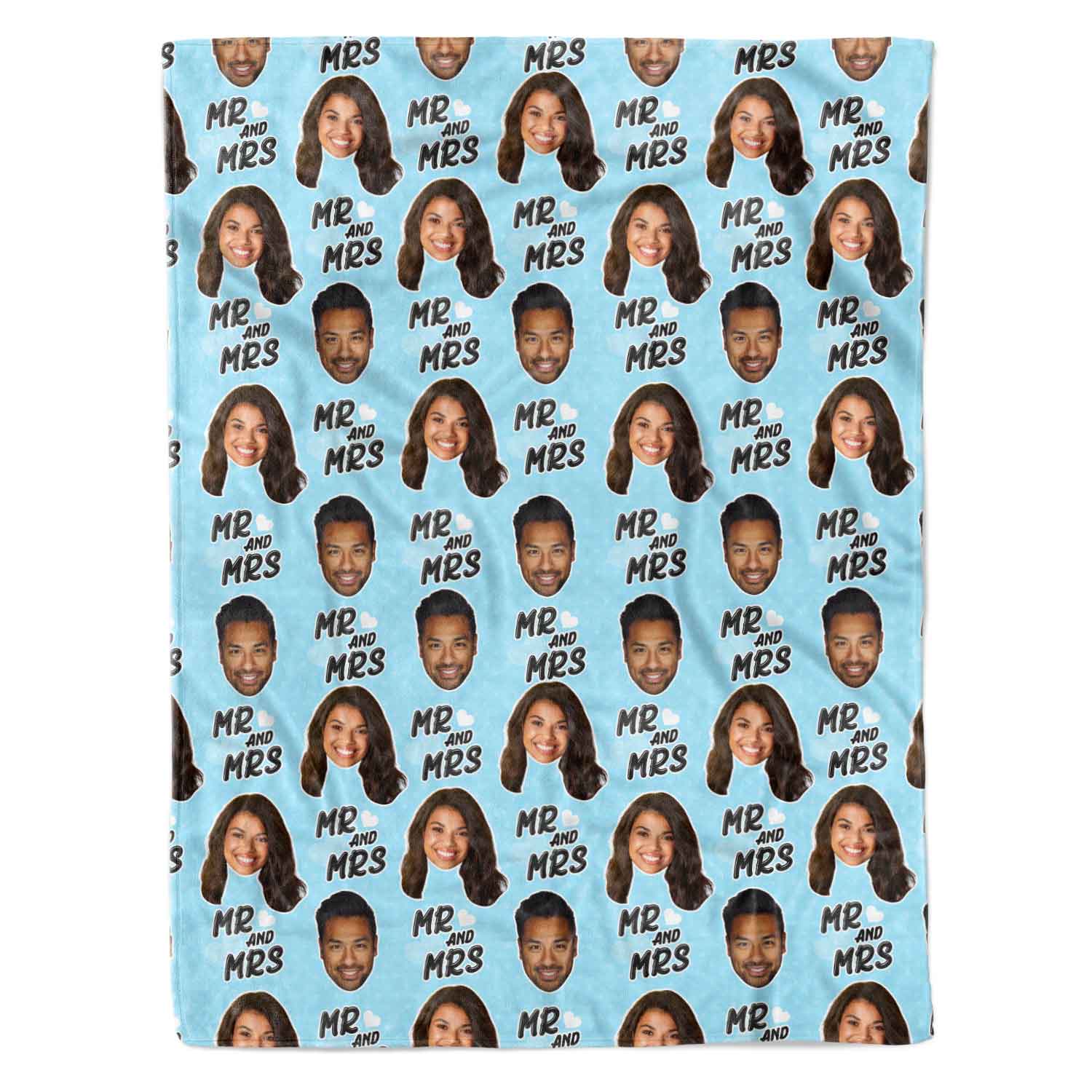 Mr & Mrs Personalized Blanket