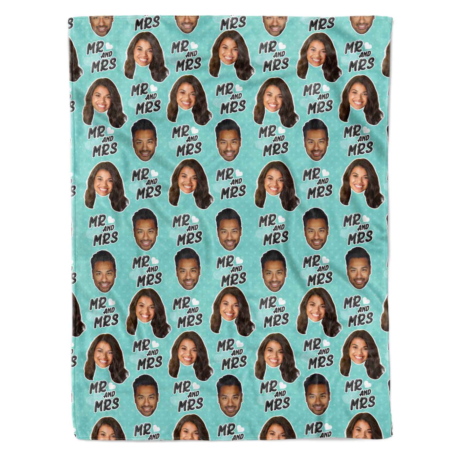 Mr & Mrs Personalized Blanket