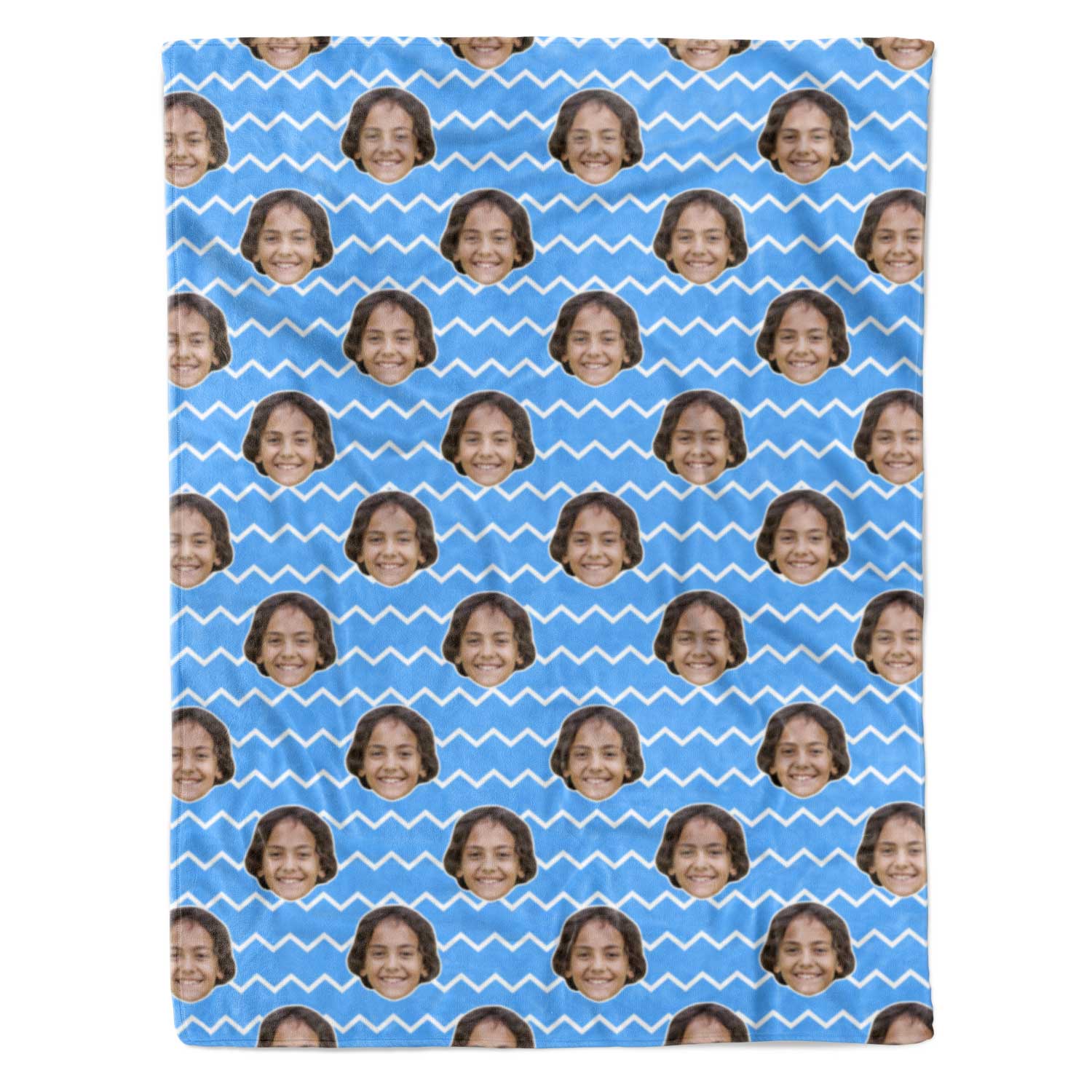 Zig Zag Personalized Blanket
