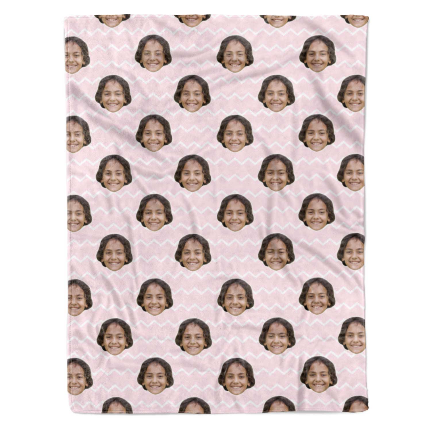 Zig Zag Personalized Blanket