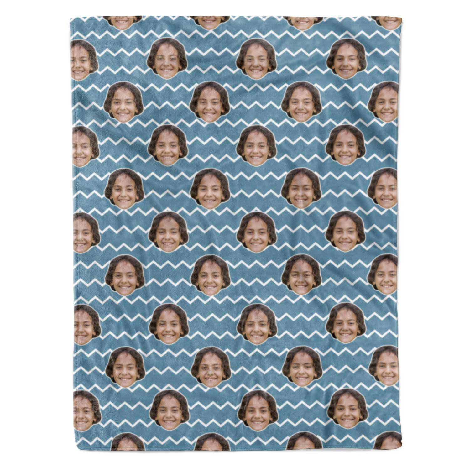 Zig Zag Personalized Blanket