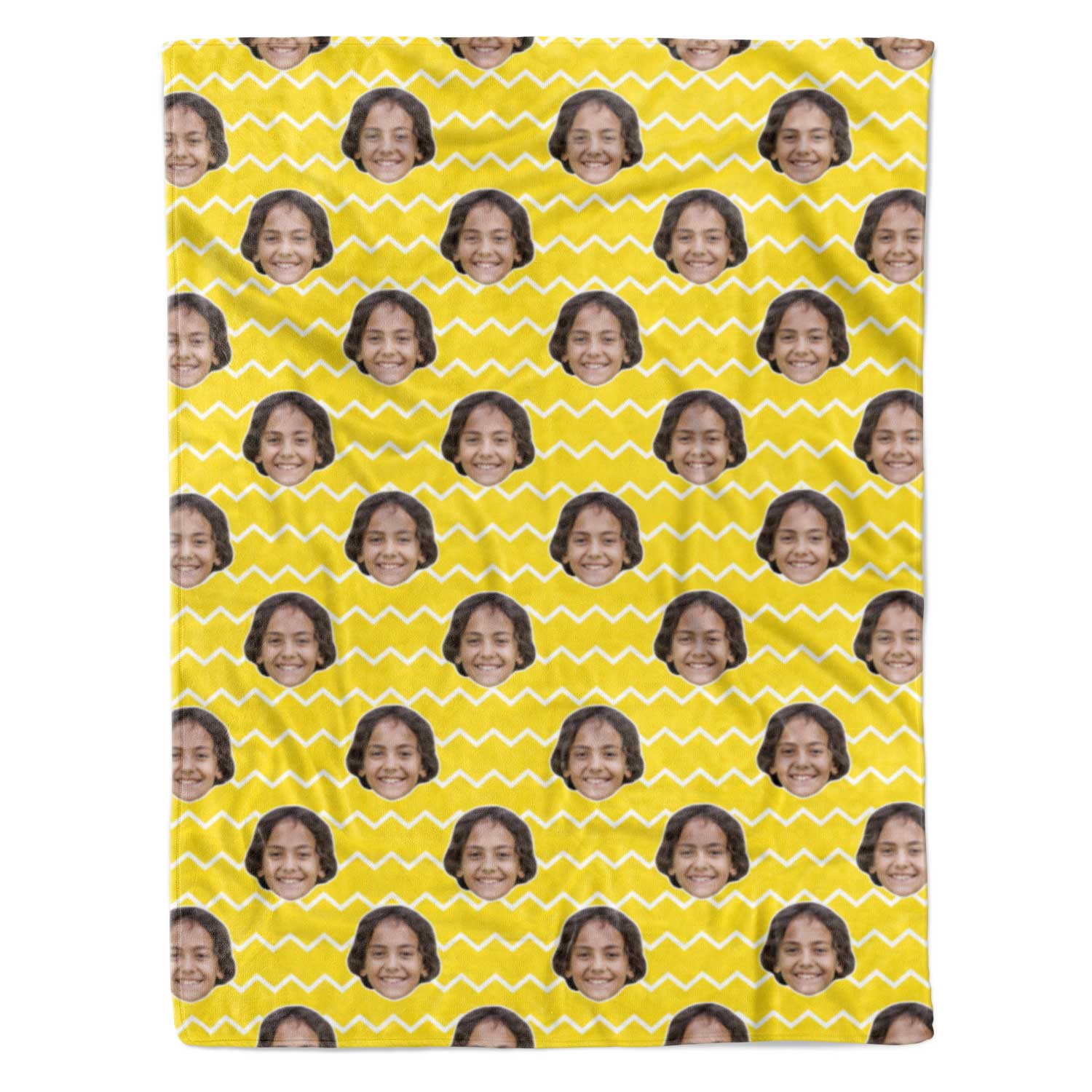 Zig Zag Personalized Blanket