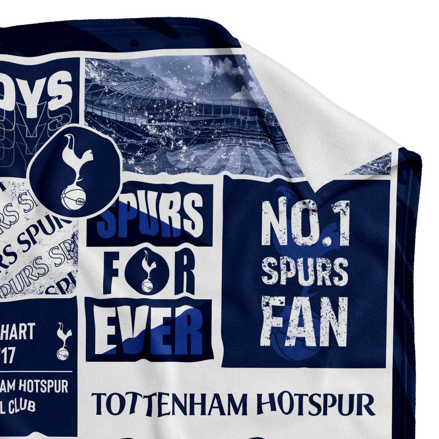 Spurs Personalized Blanket