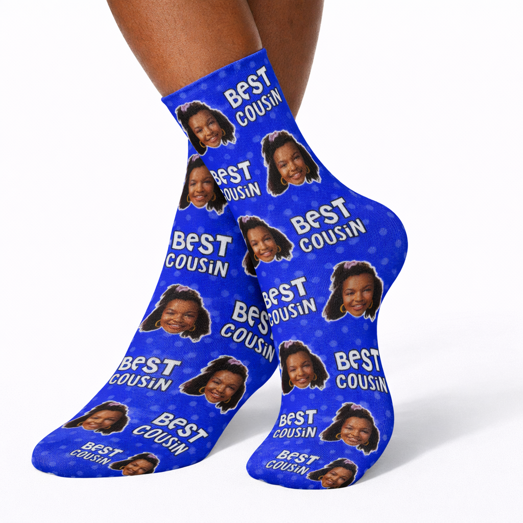 Best Cousin Custom Socks