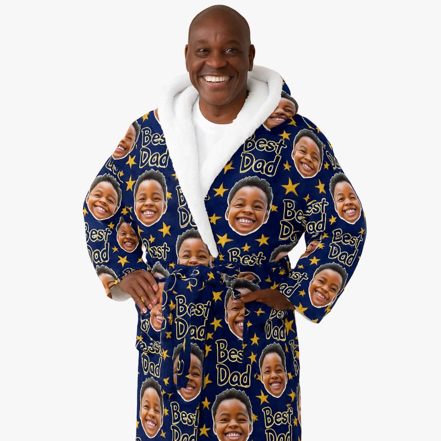 Best Dad Custom Robe