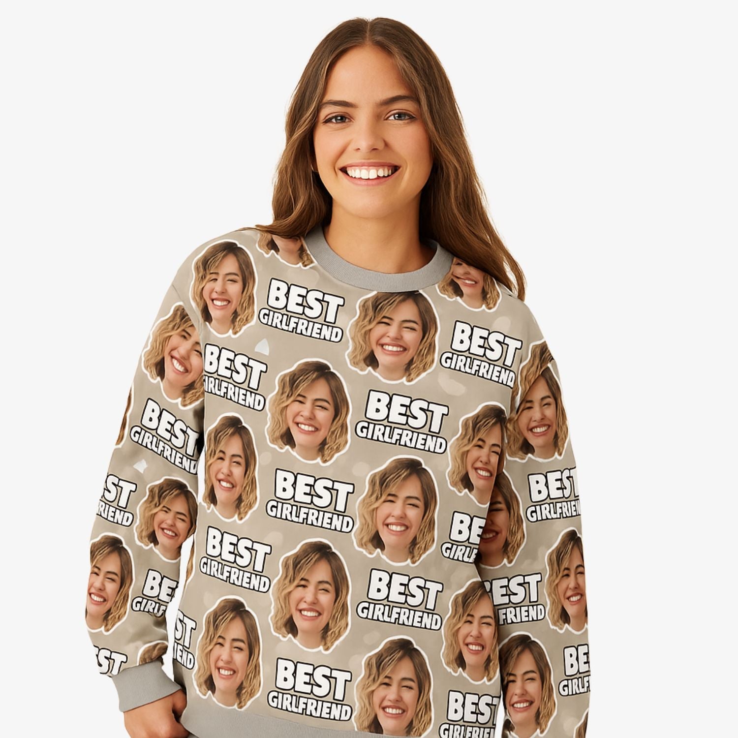 Best Girlfriend Custom Sweatshirt