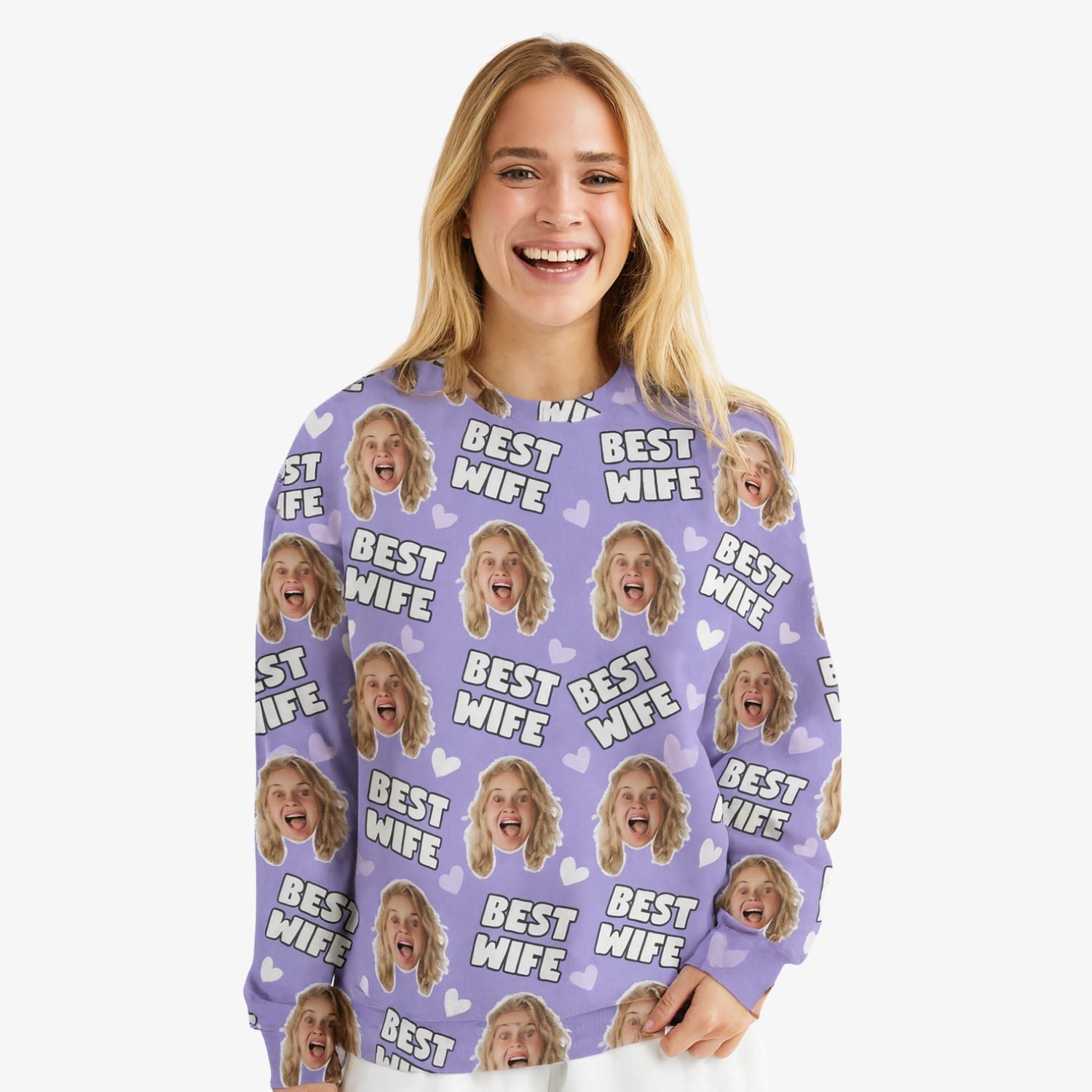 Best Wife Custom Sweatshirt