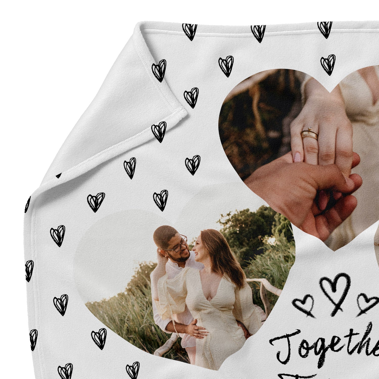 Together Forever Personalized Blanket