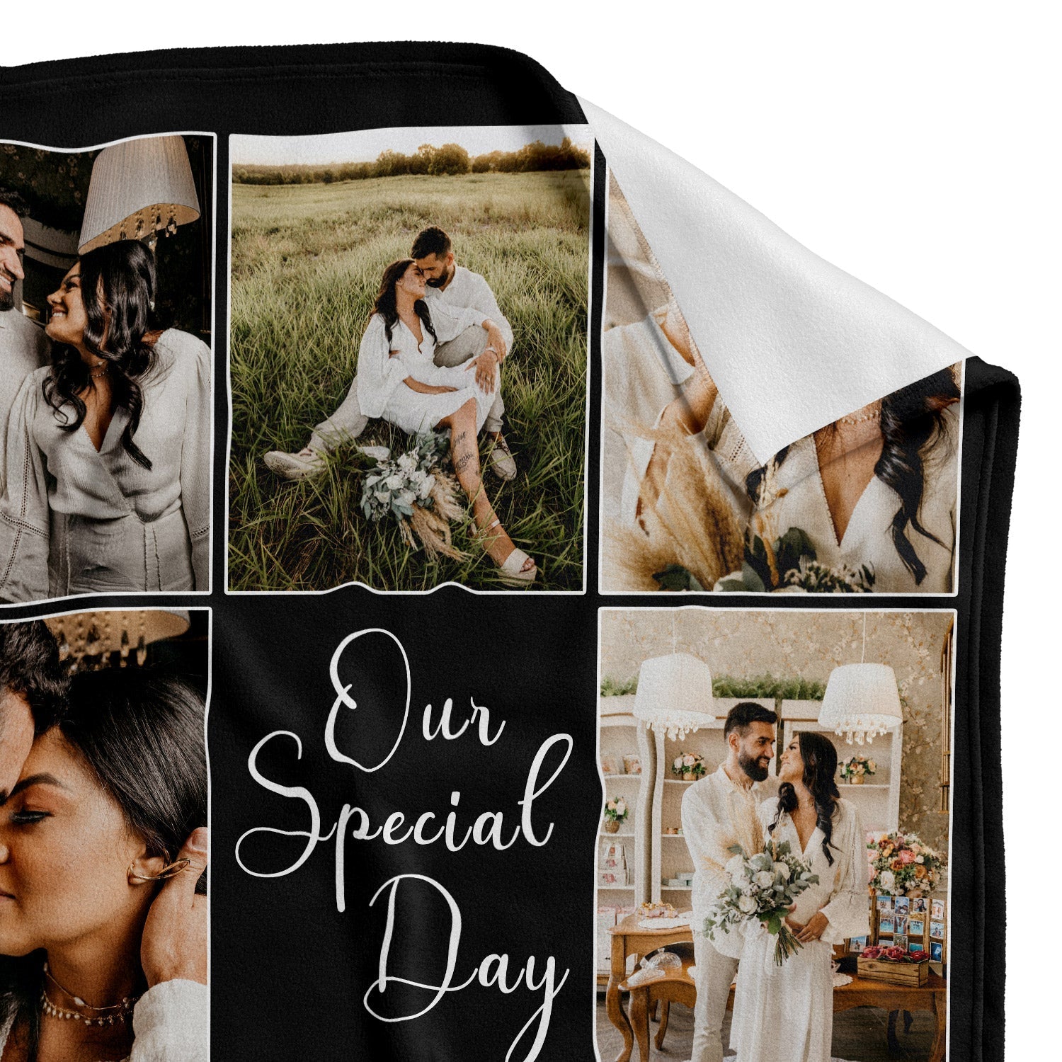 Our Special Day (Date) Personalized Blanket