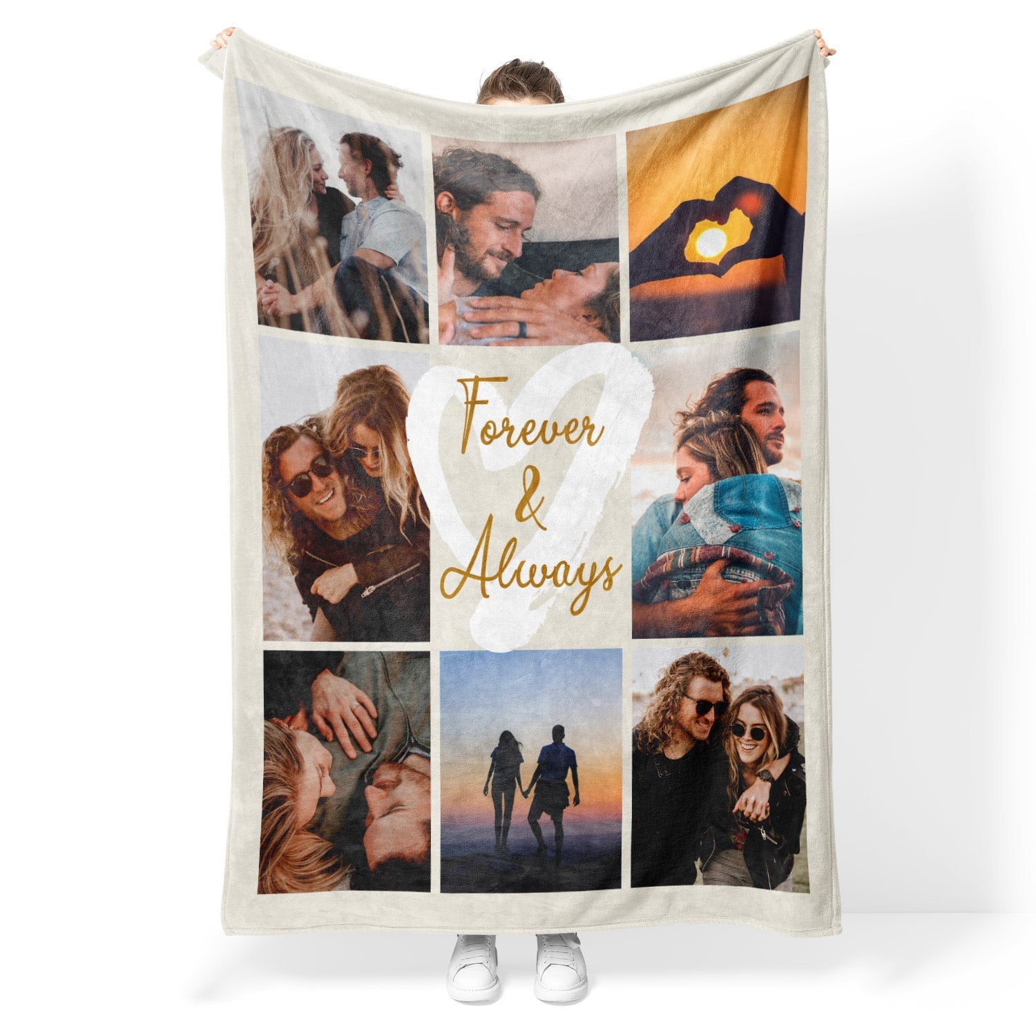 Forever & Always Personalized Blanket