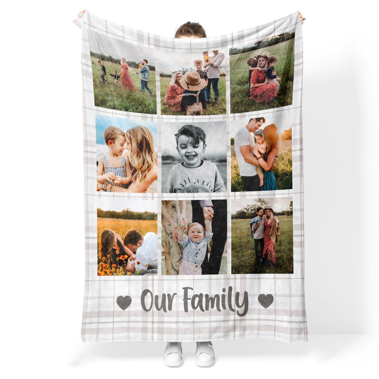 Your Family Personalized Blanket
