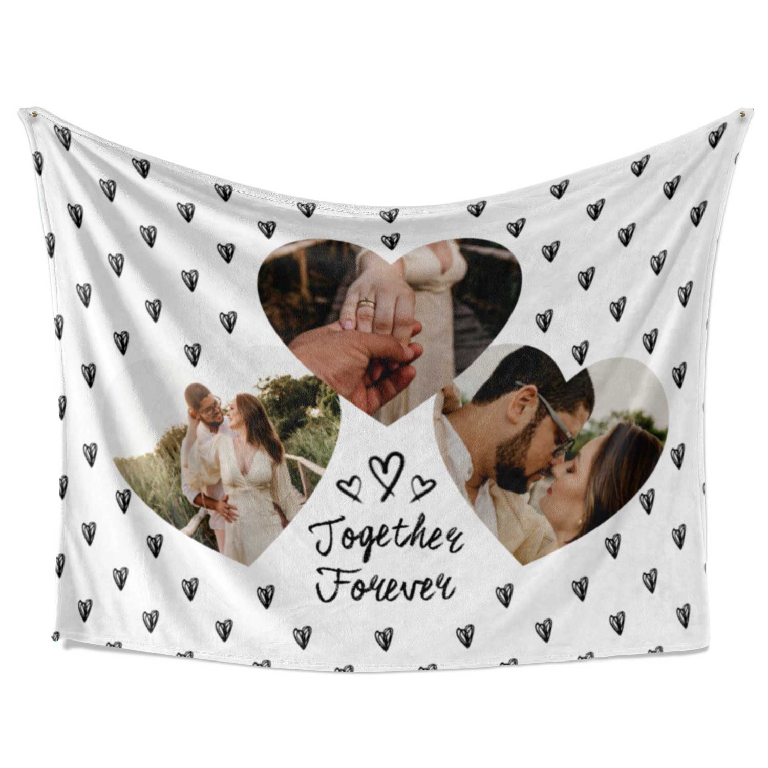 Together Forever Personalized Blanket