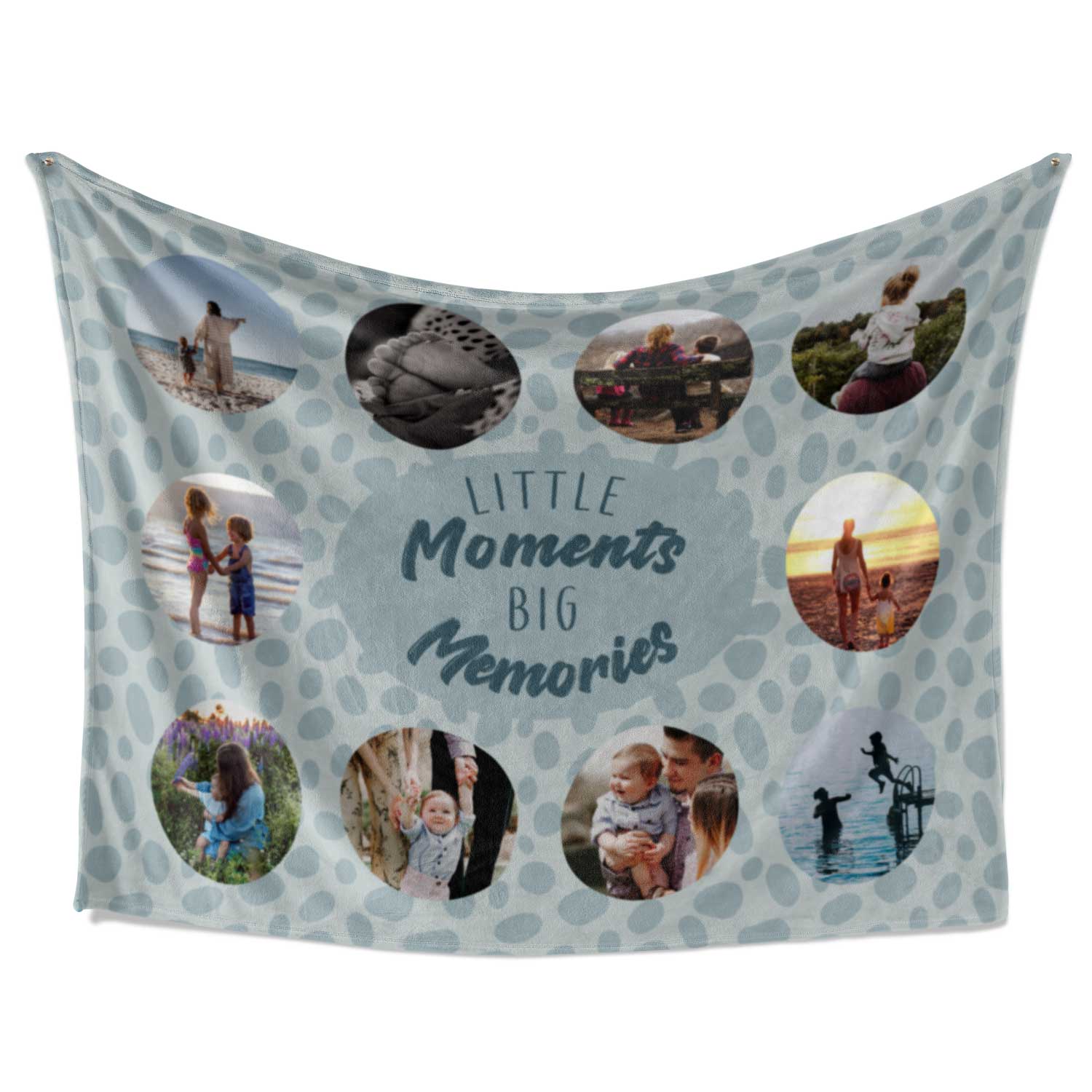 Little Moments Big Memories Personalized Blanket