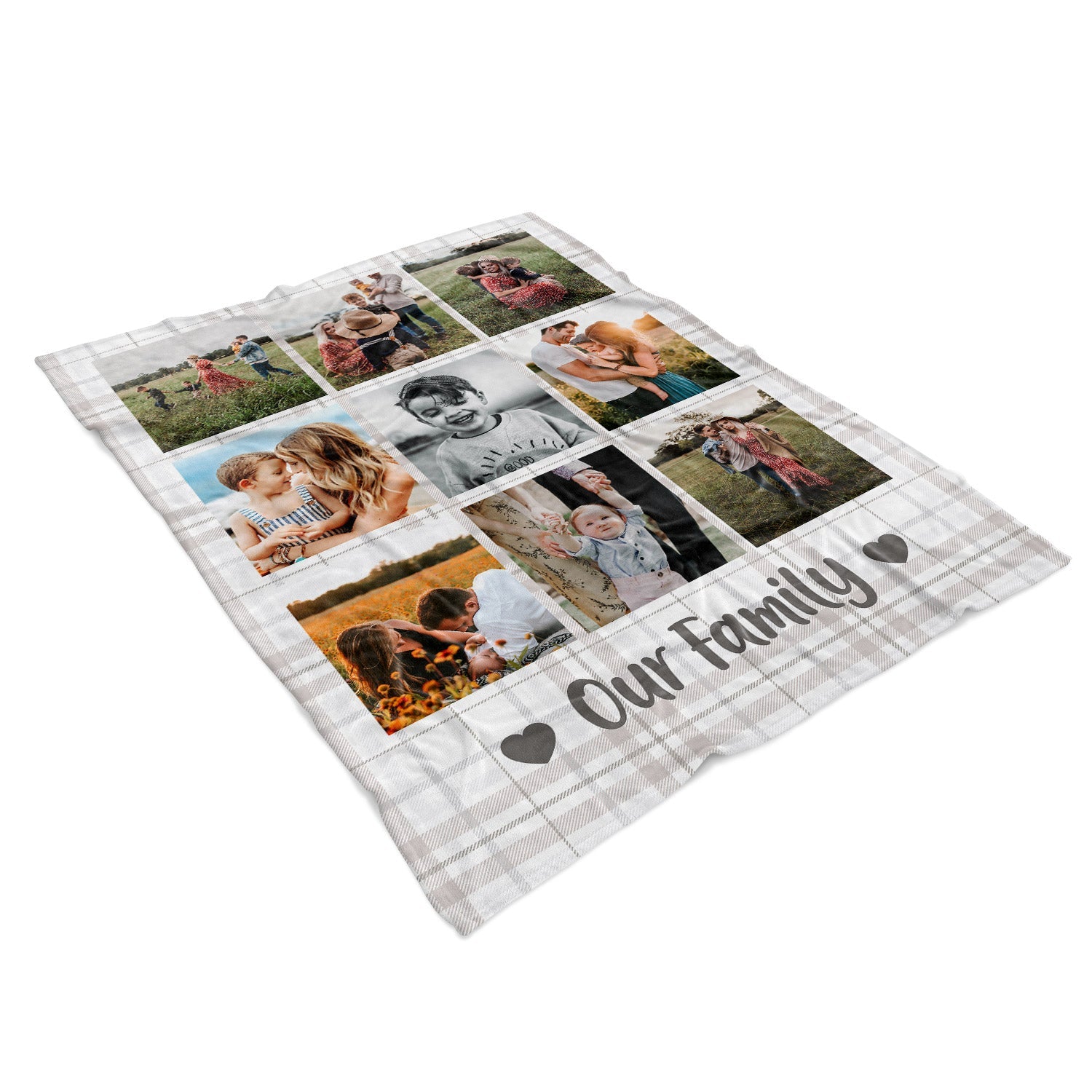 Our Family Personalized Blanket