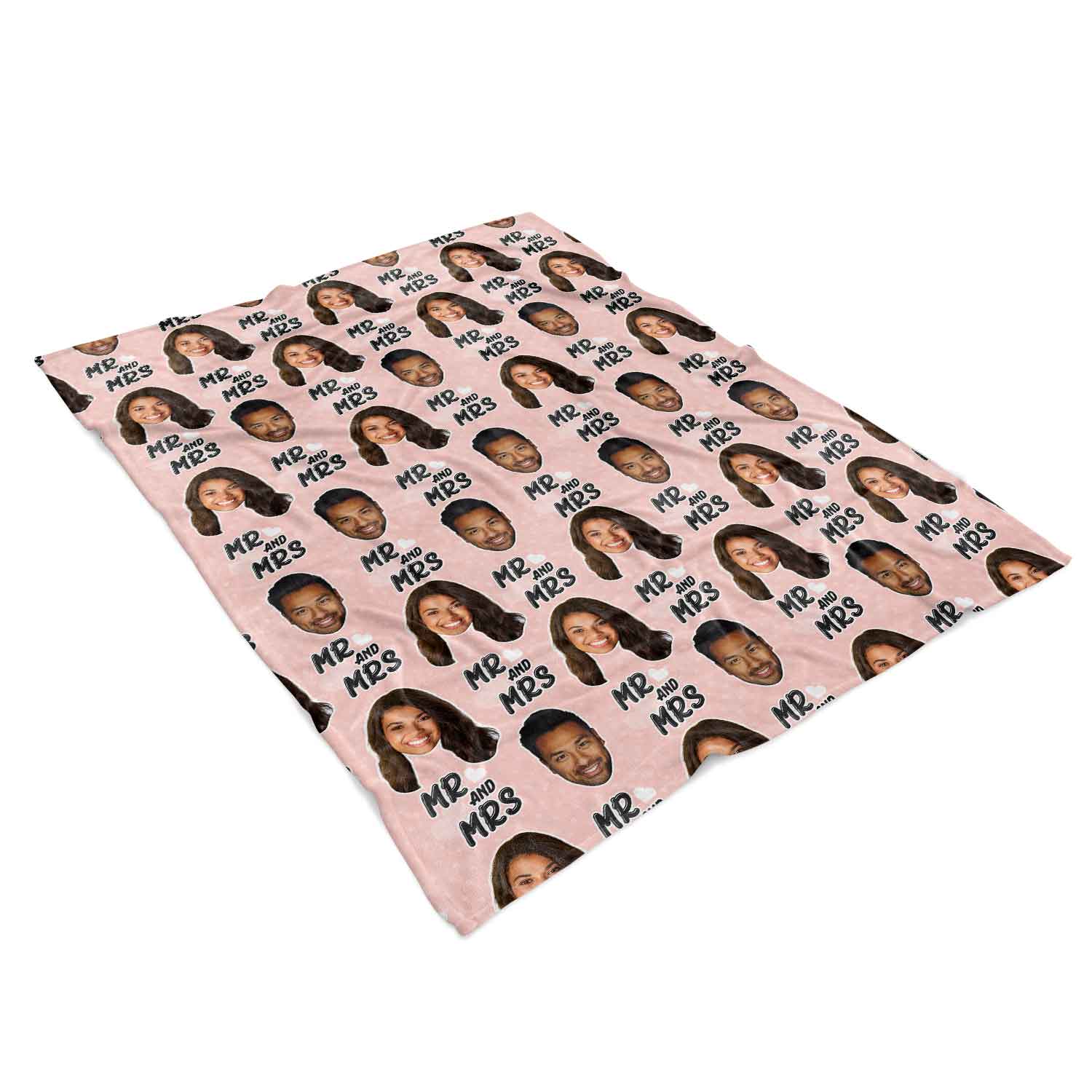 Mr & Mrs Personalized Blanket