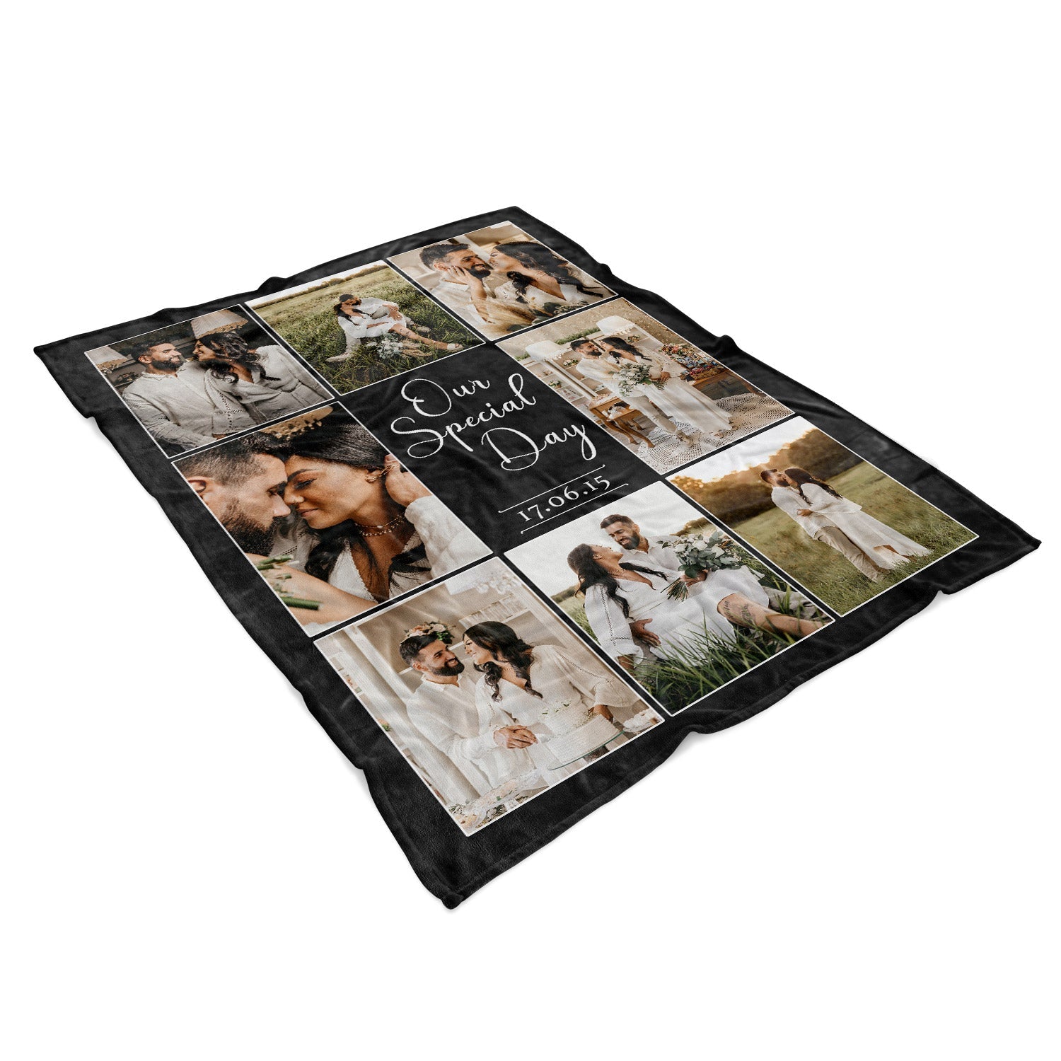 Our Special Day (Date) Personalized Blanket