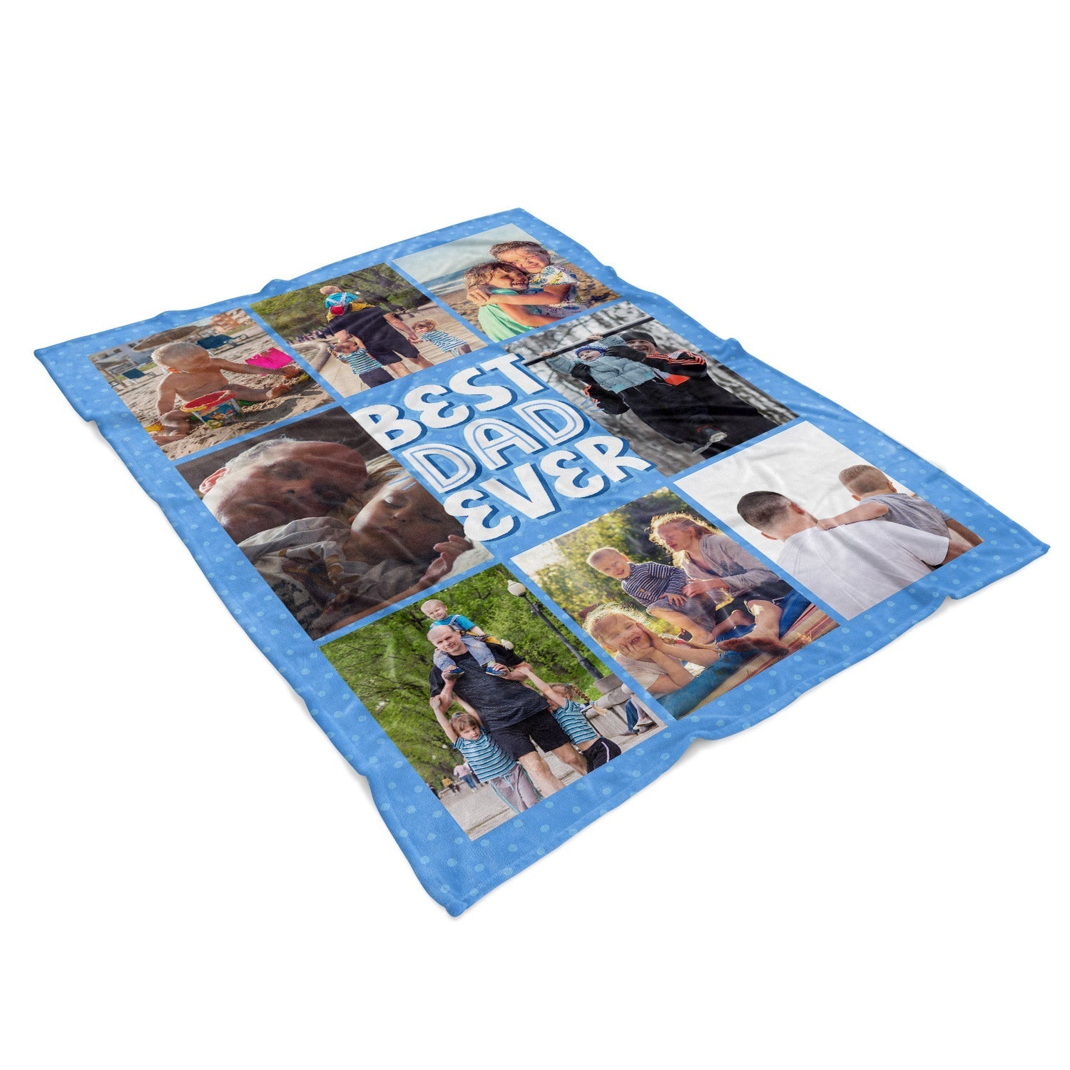 Best Dad Ever Personalized Blanket