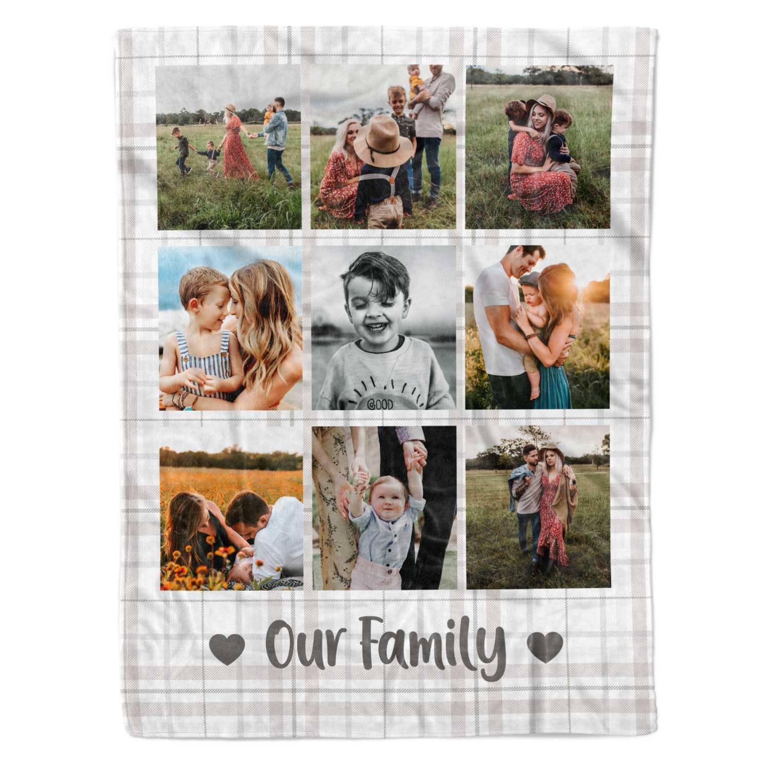 Our Family Personalized Blanket