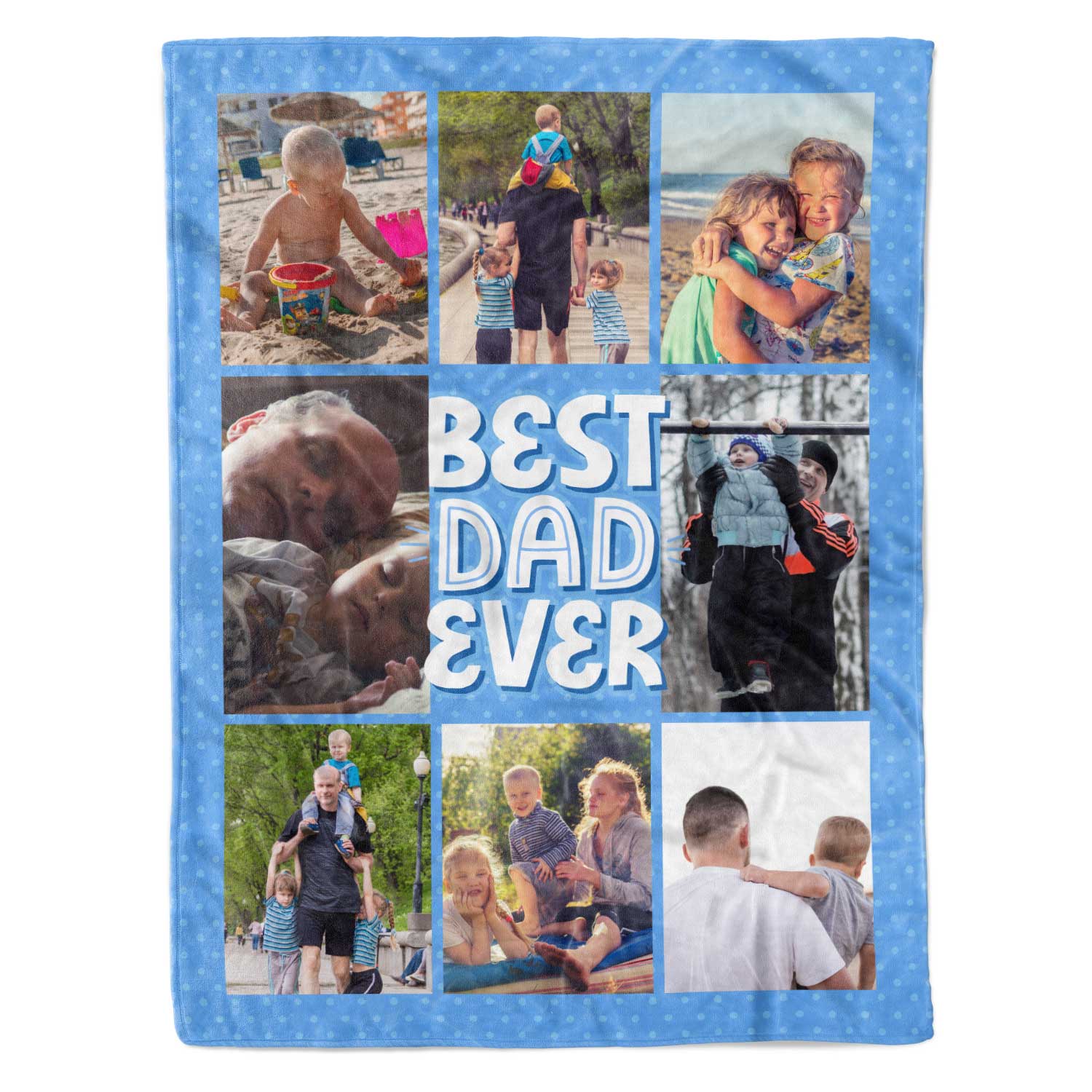 Best Dad Ever Personalized Blanket