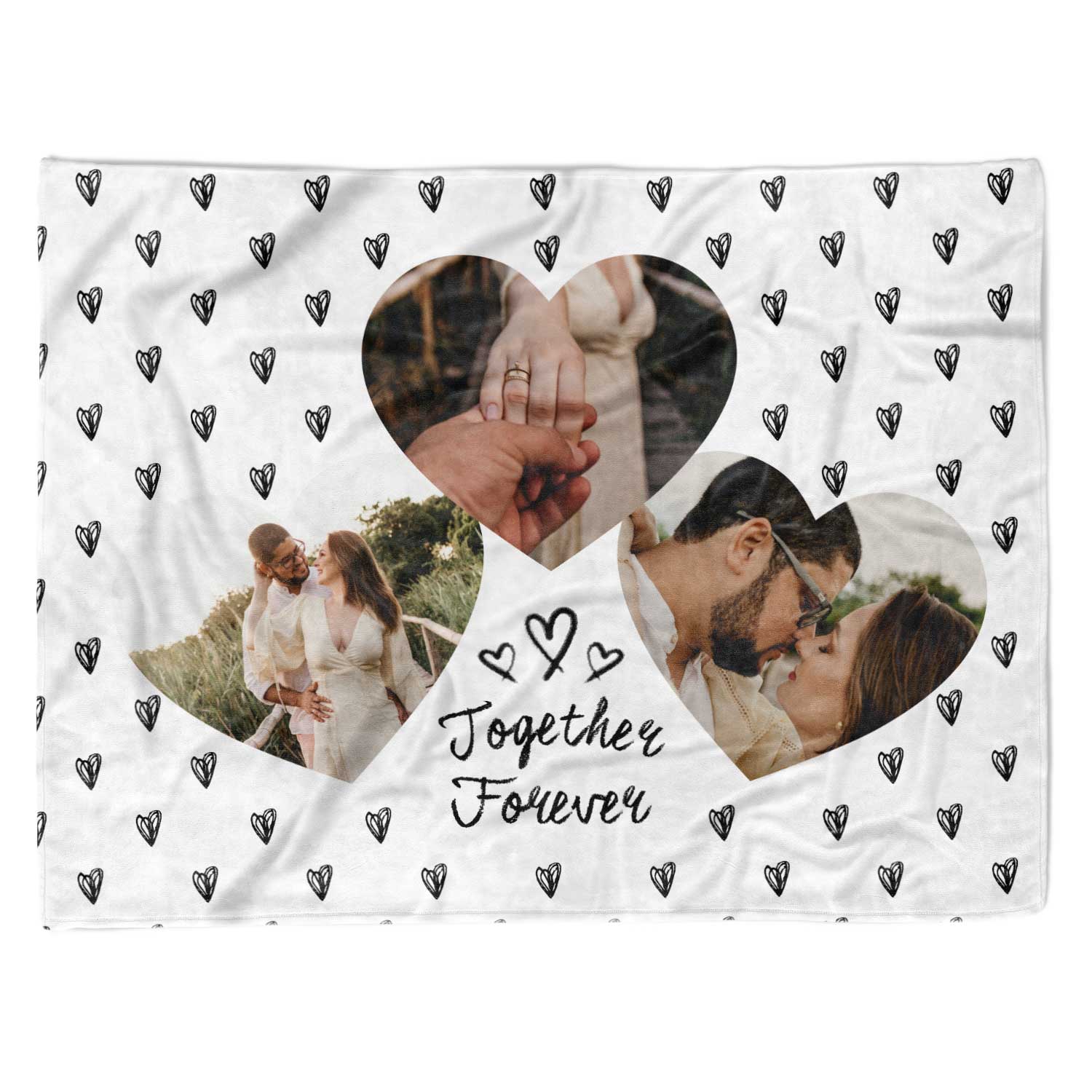 Together Forever Personalized Blanket
