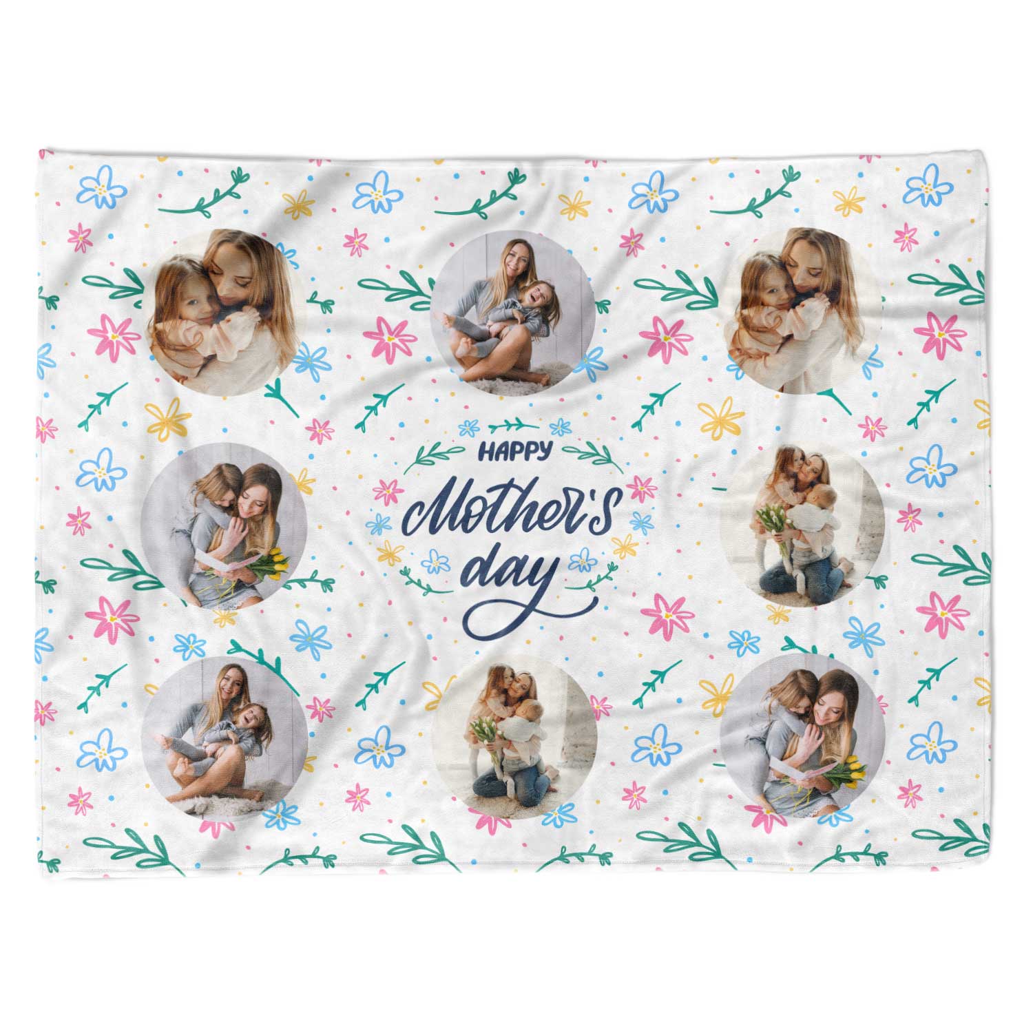 Happy Mother's Day Personalized Blanket