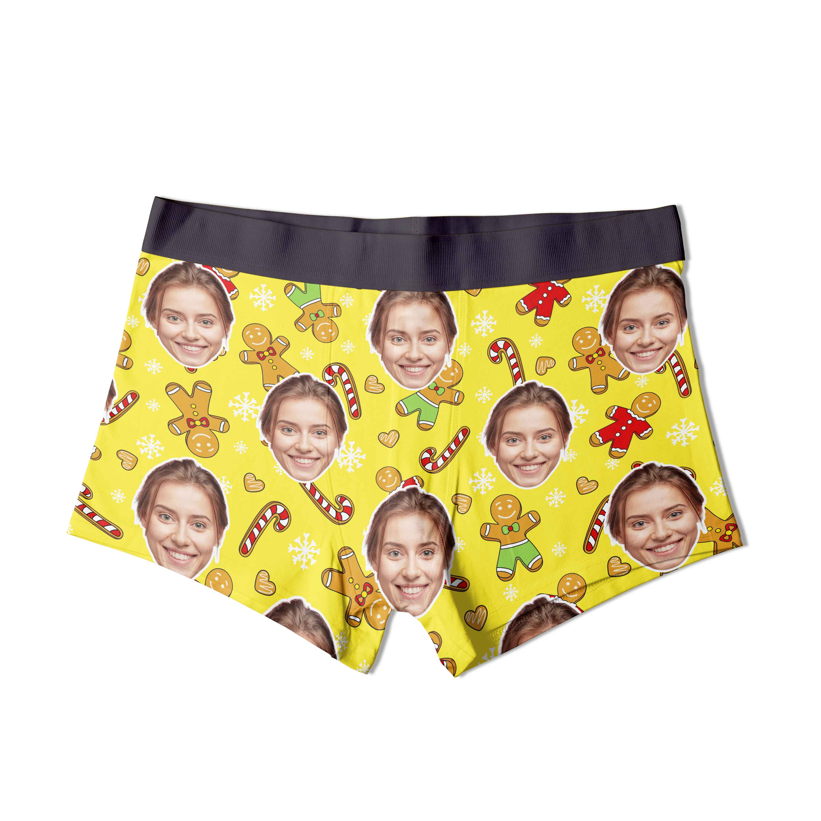 Gingerbread Me Custom Boxers