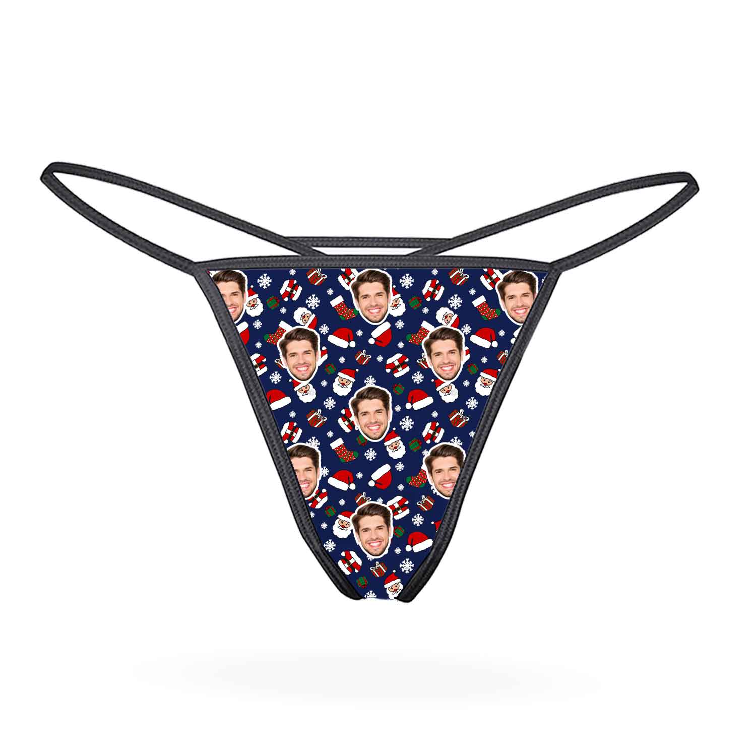 Santa Me Custom Thong