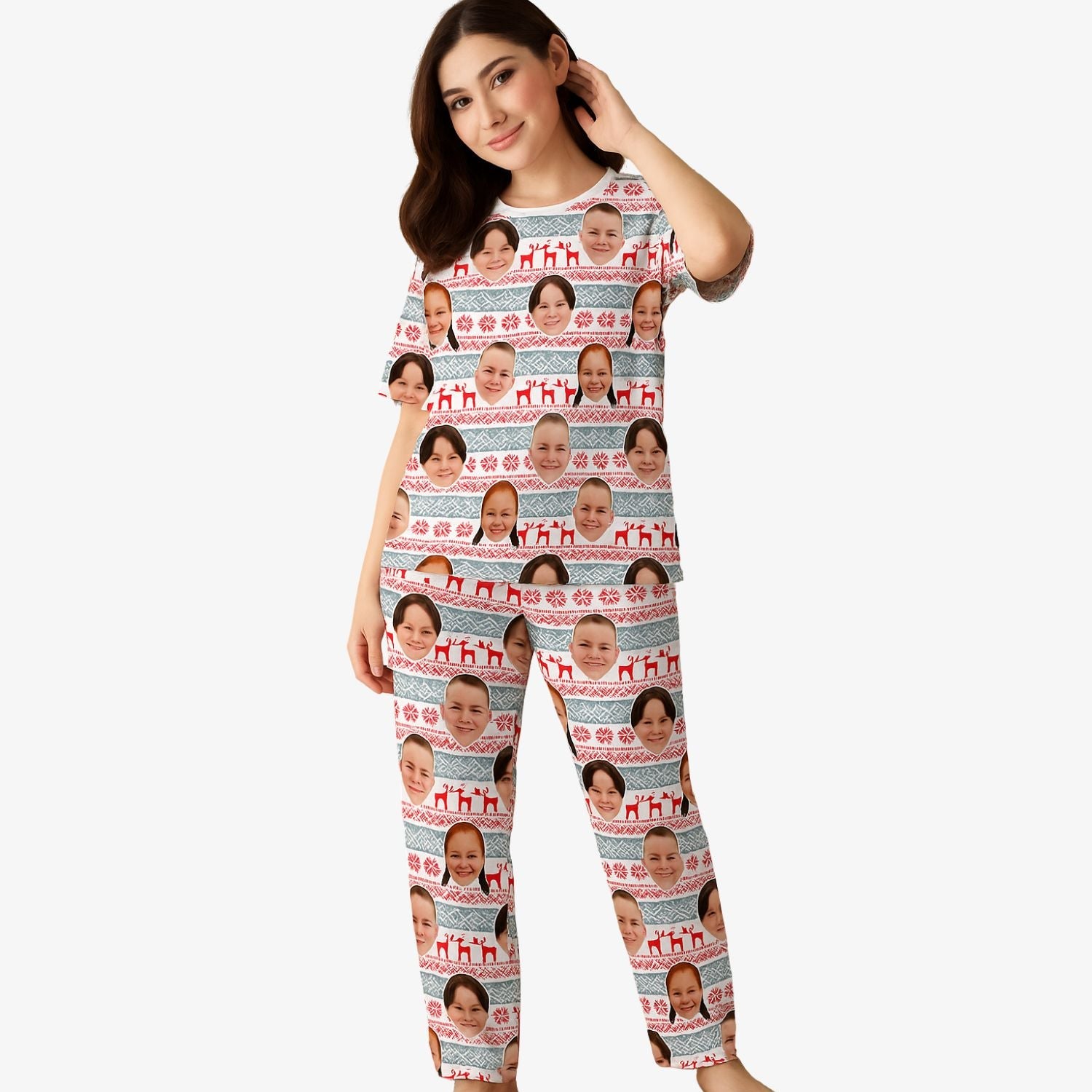 Women's Nordic Christmas Pajamas - Pants Set