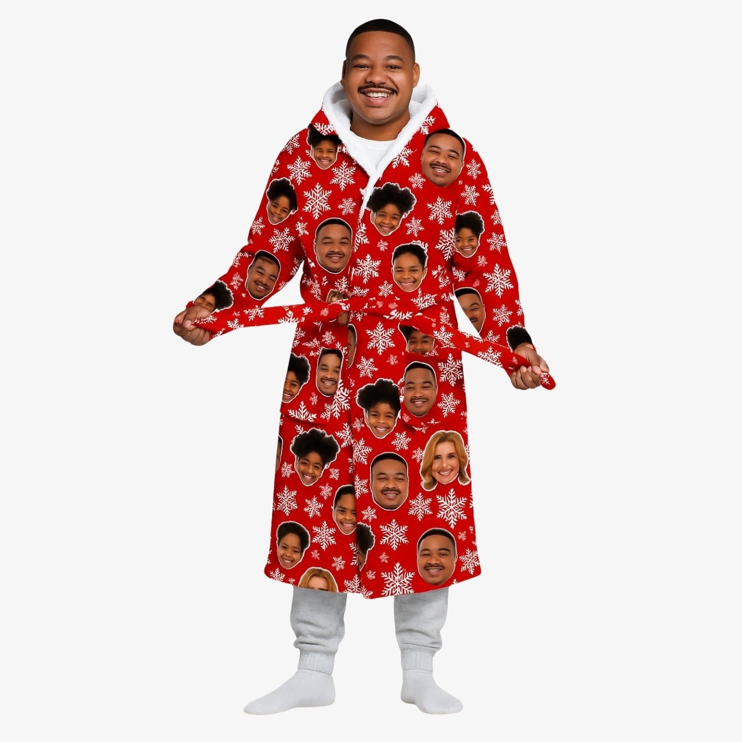 funny christmas custom robe