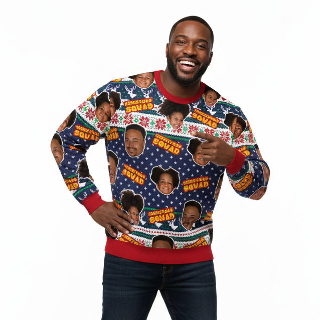 Christmas Squad Personalized Sweater