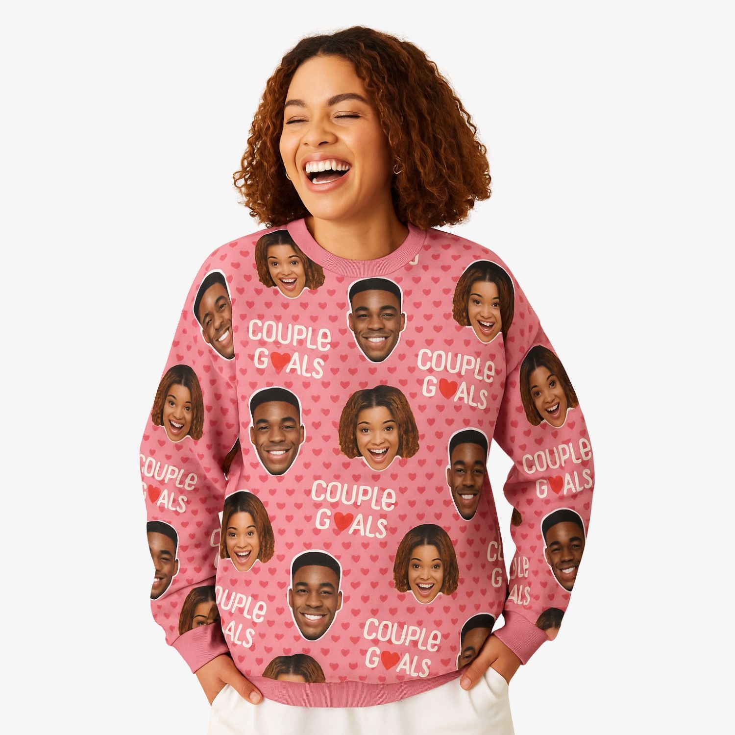 Couple Goals Custom Sweatshirt