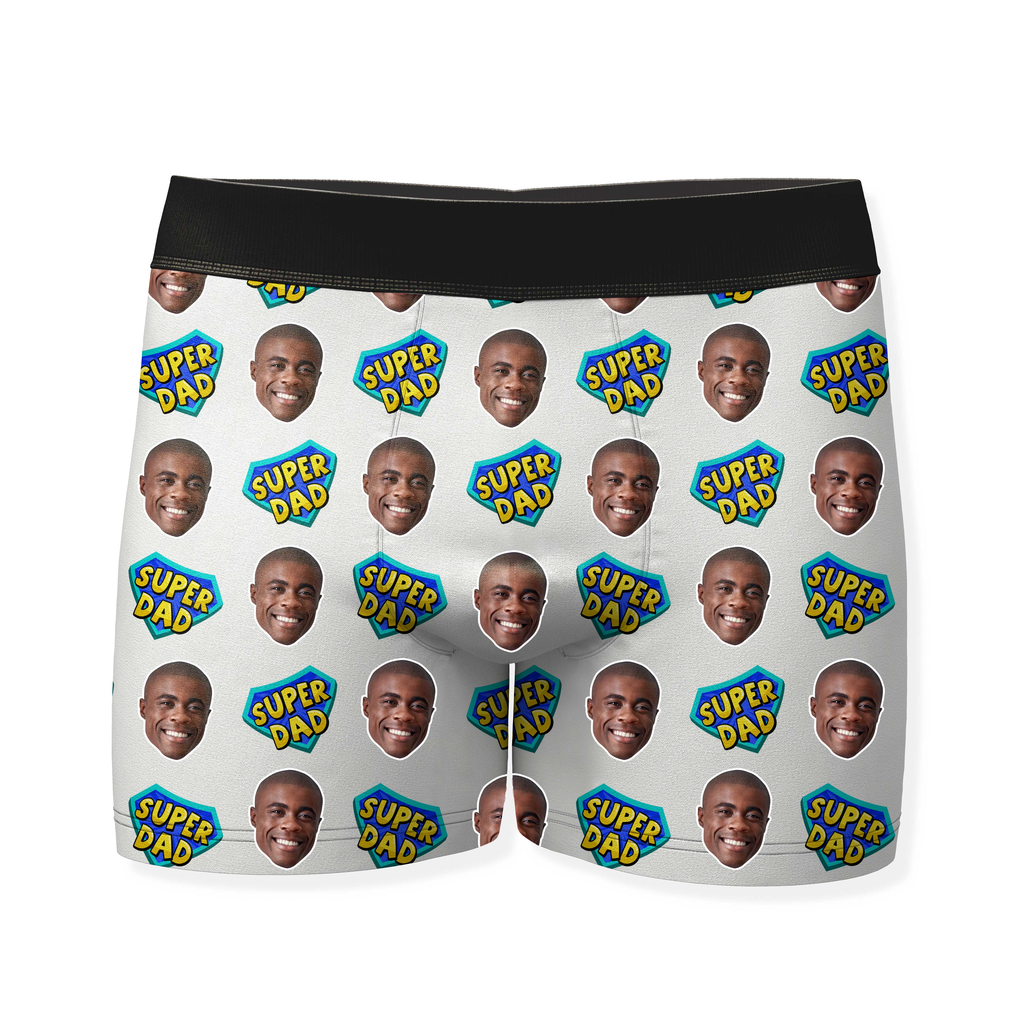 Dad Superhero Custom Boxers