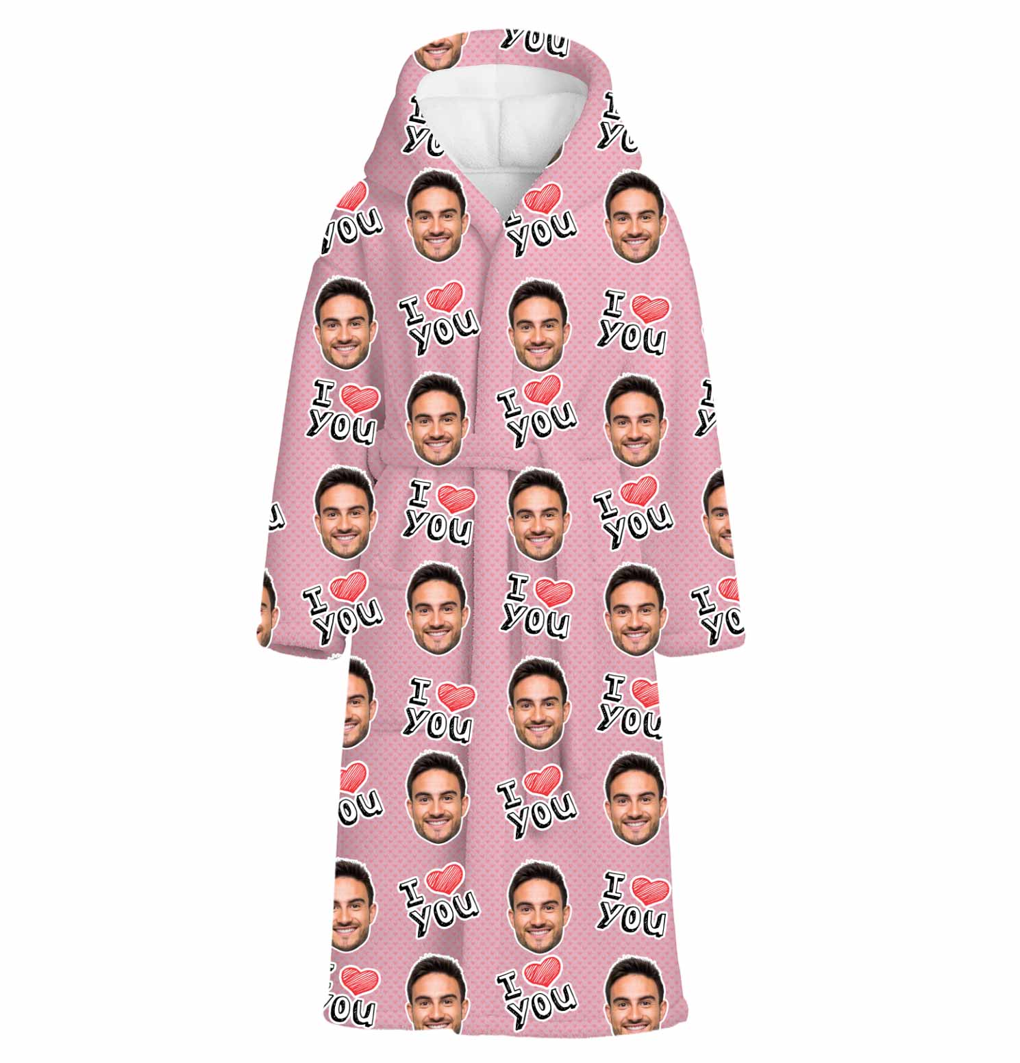 I Heart You Custom Robe