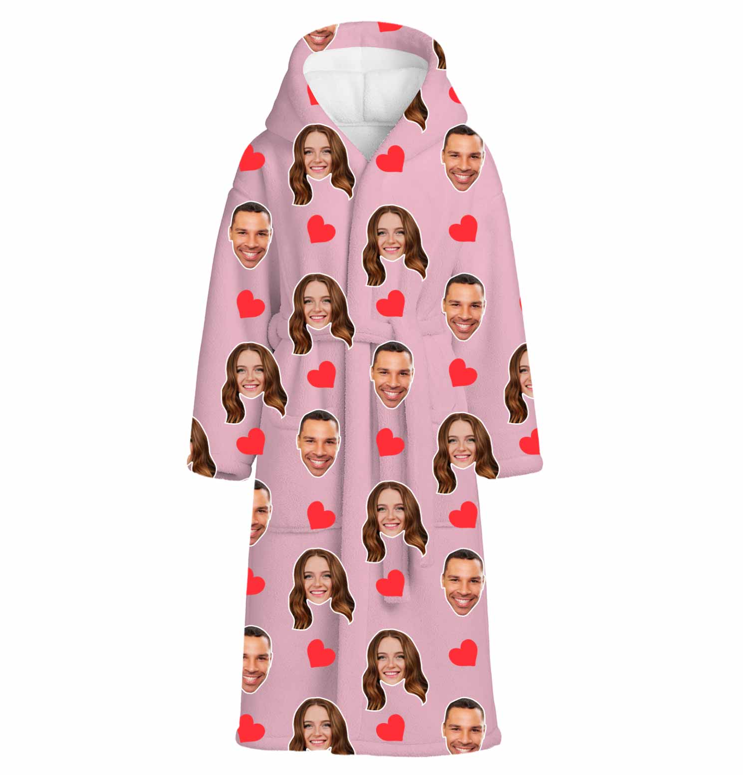 Red Hearts Custom Robe