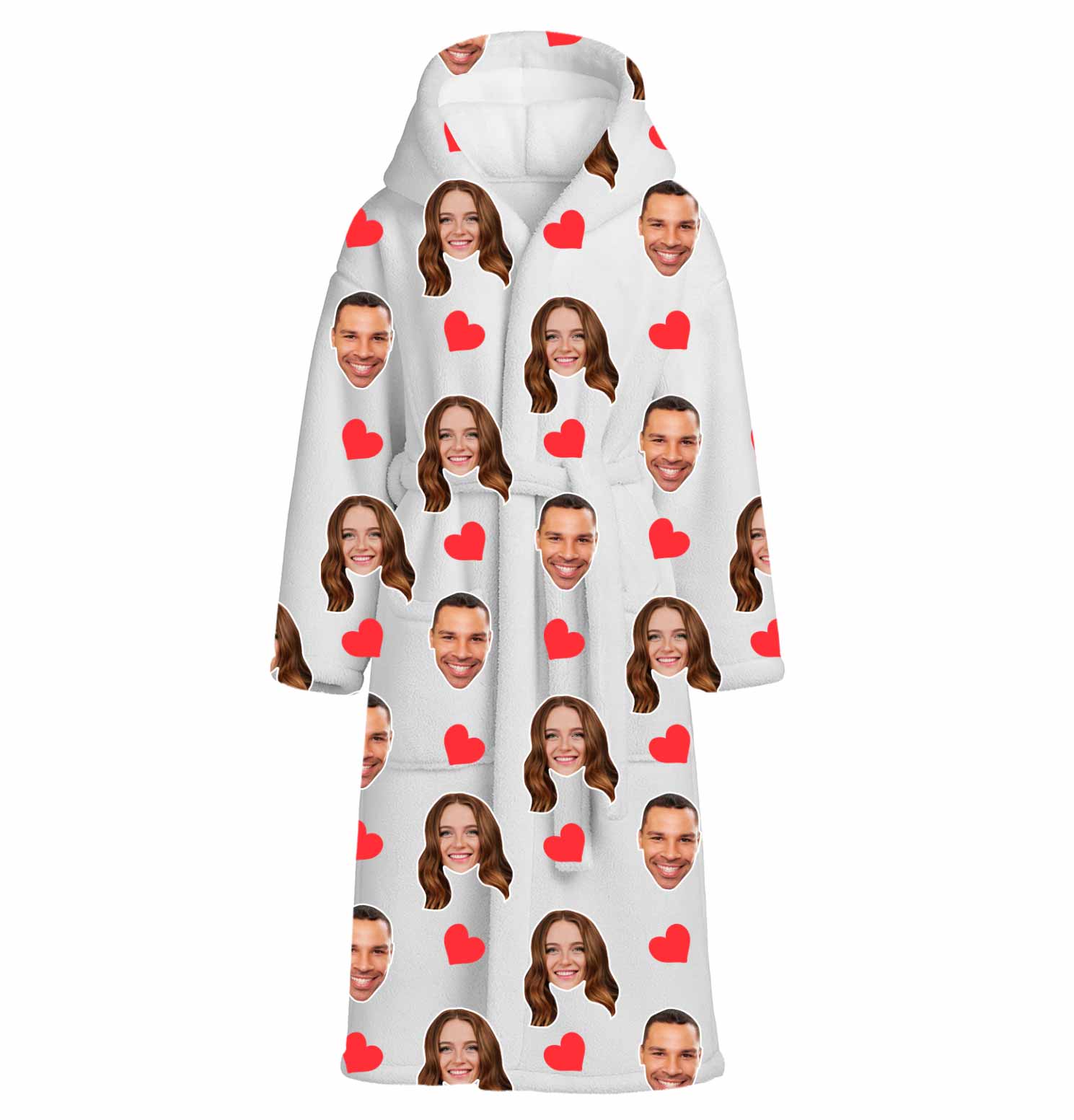 Red Hearts Custom Robe