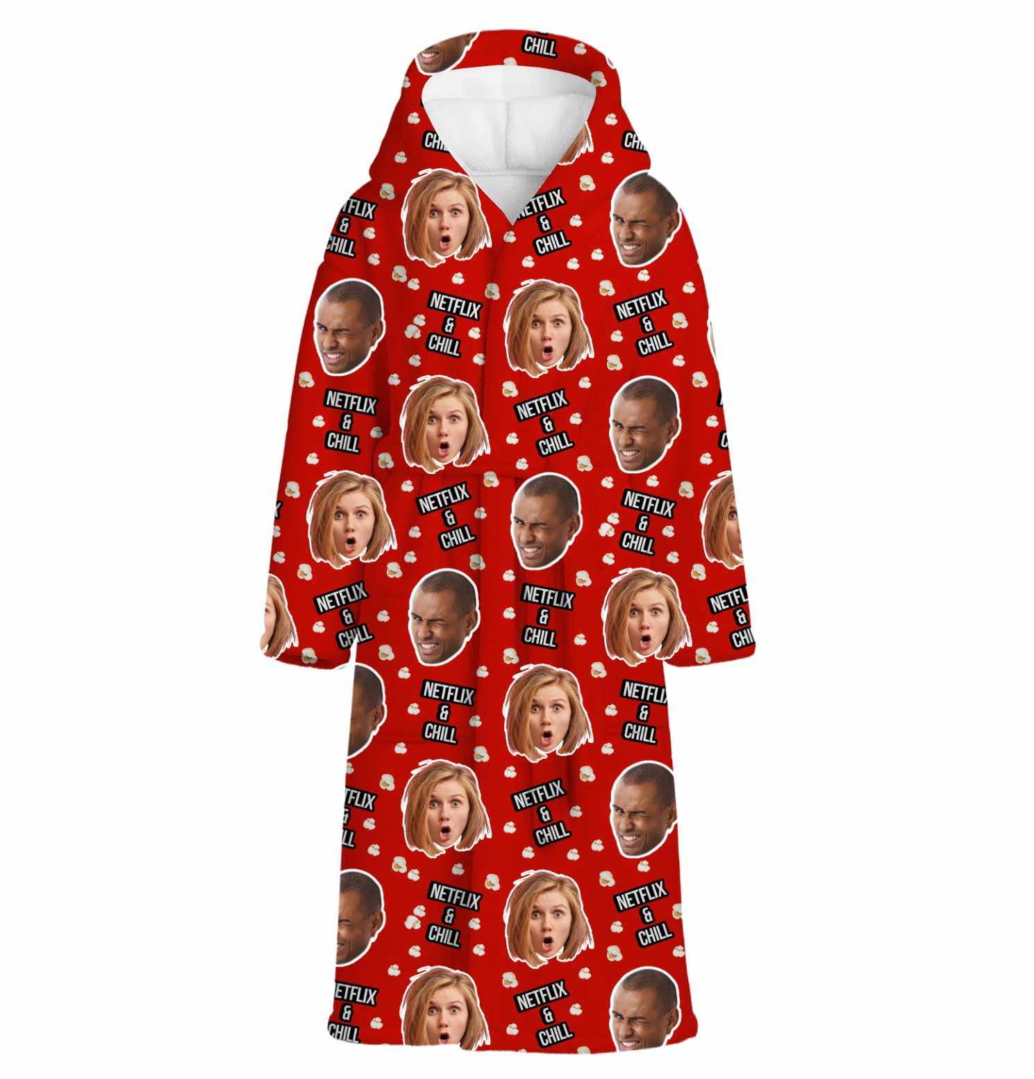 Netflix and Chill Custom Robe