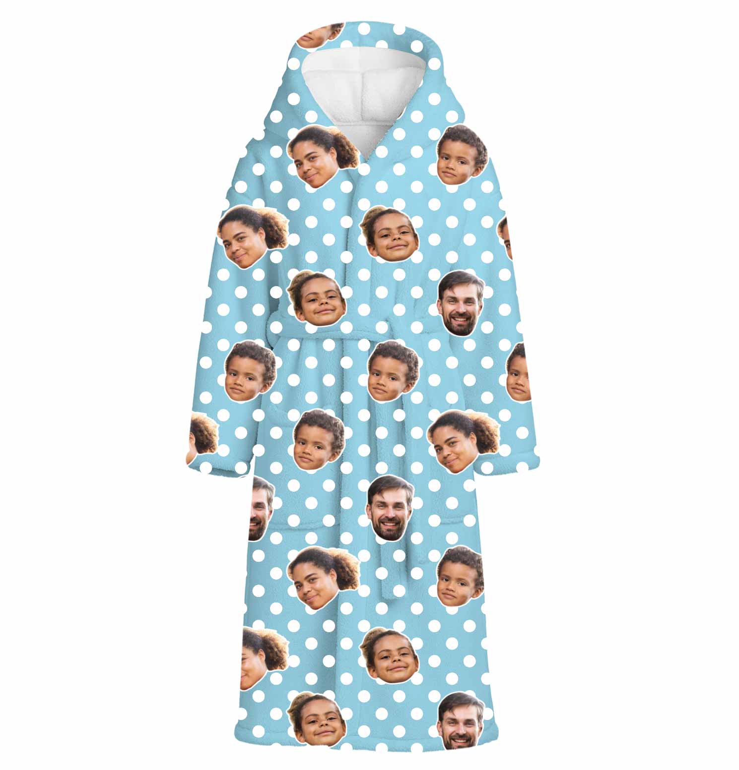 Polka Dot Custom Robe