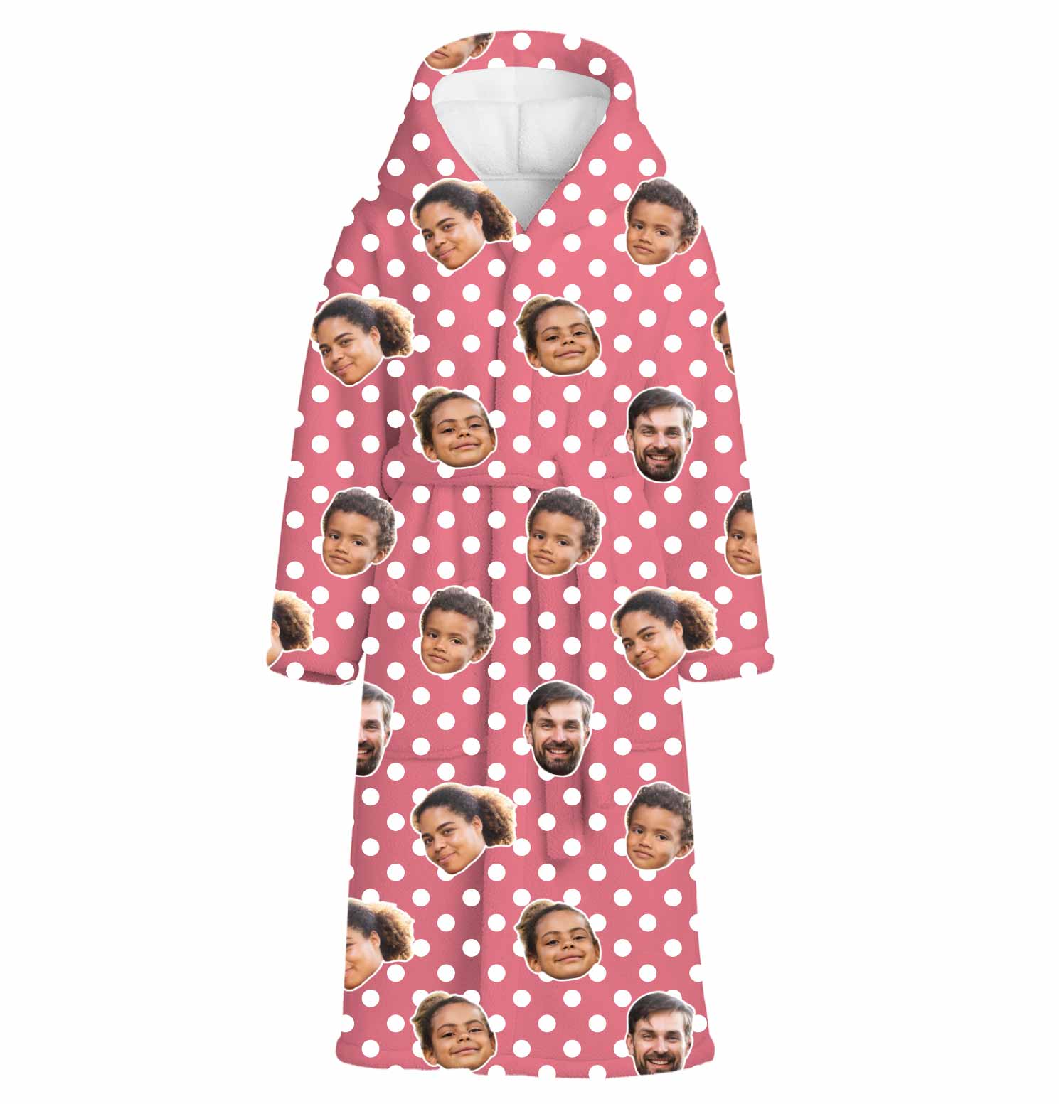 Polka Dot Custom Robe