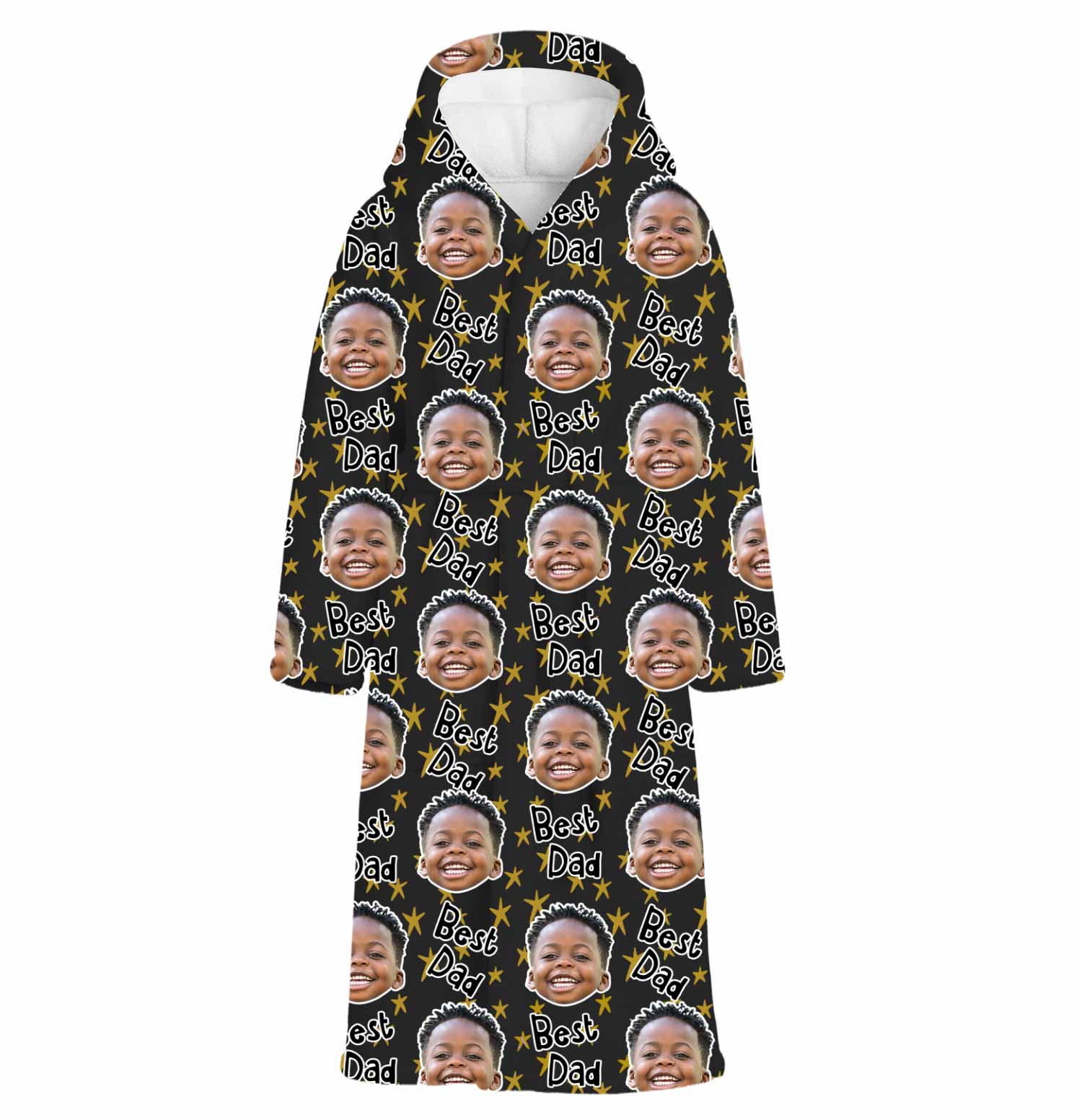 Best Dad Custom Robe
