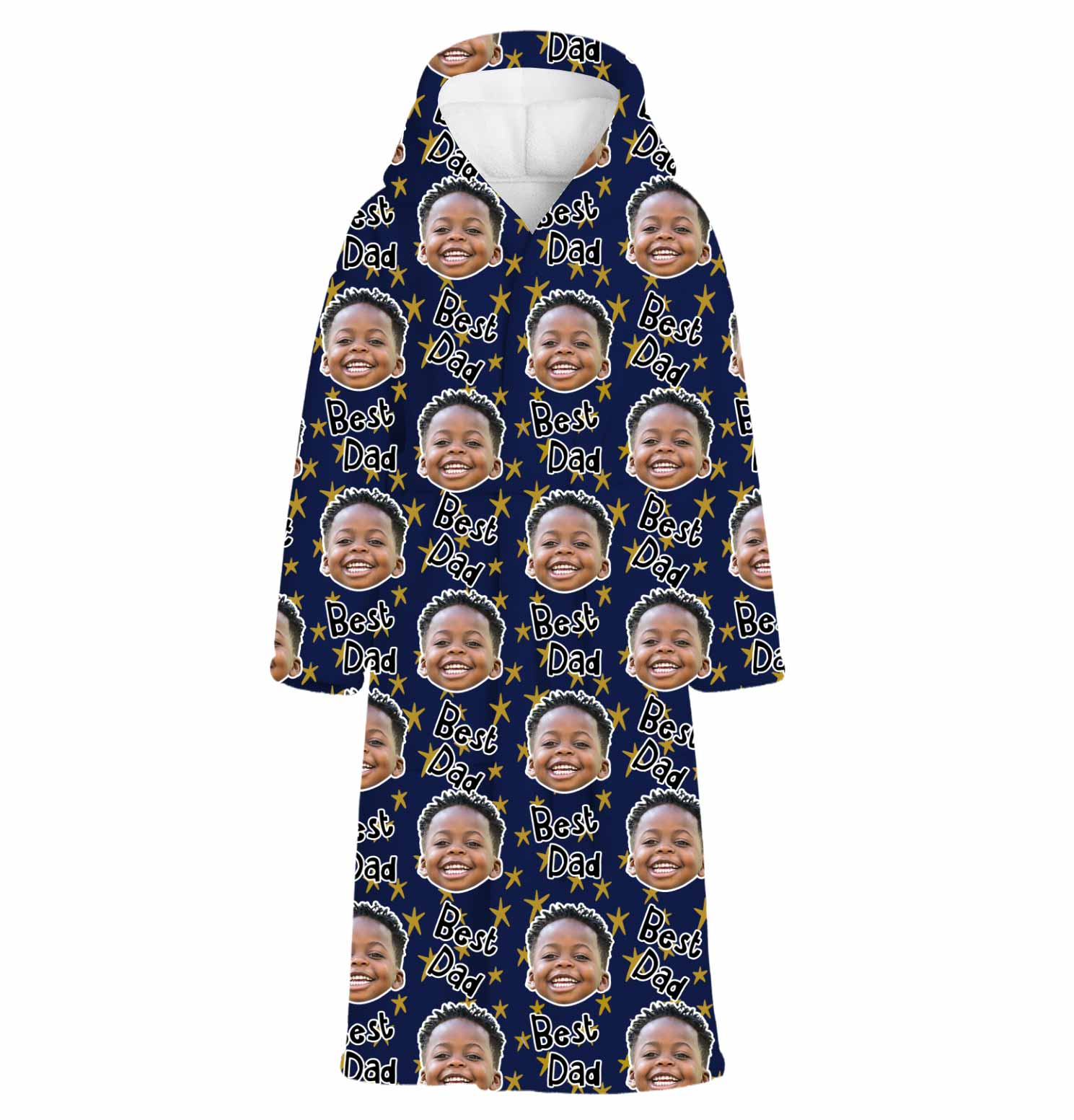 Best Dad Custom Robe