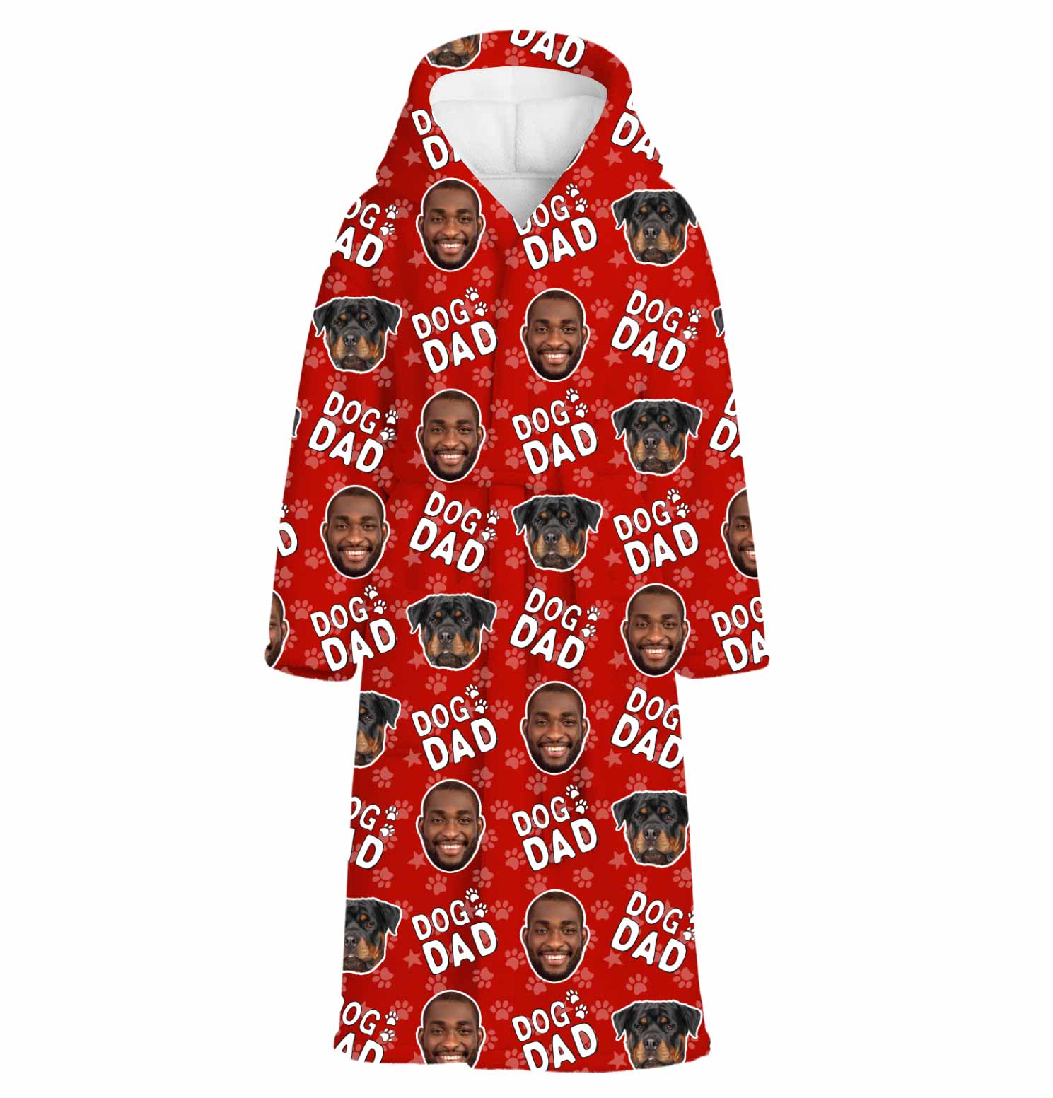 Dog Dad Custom Robe