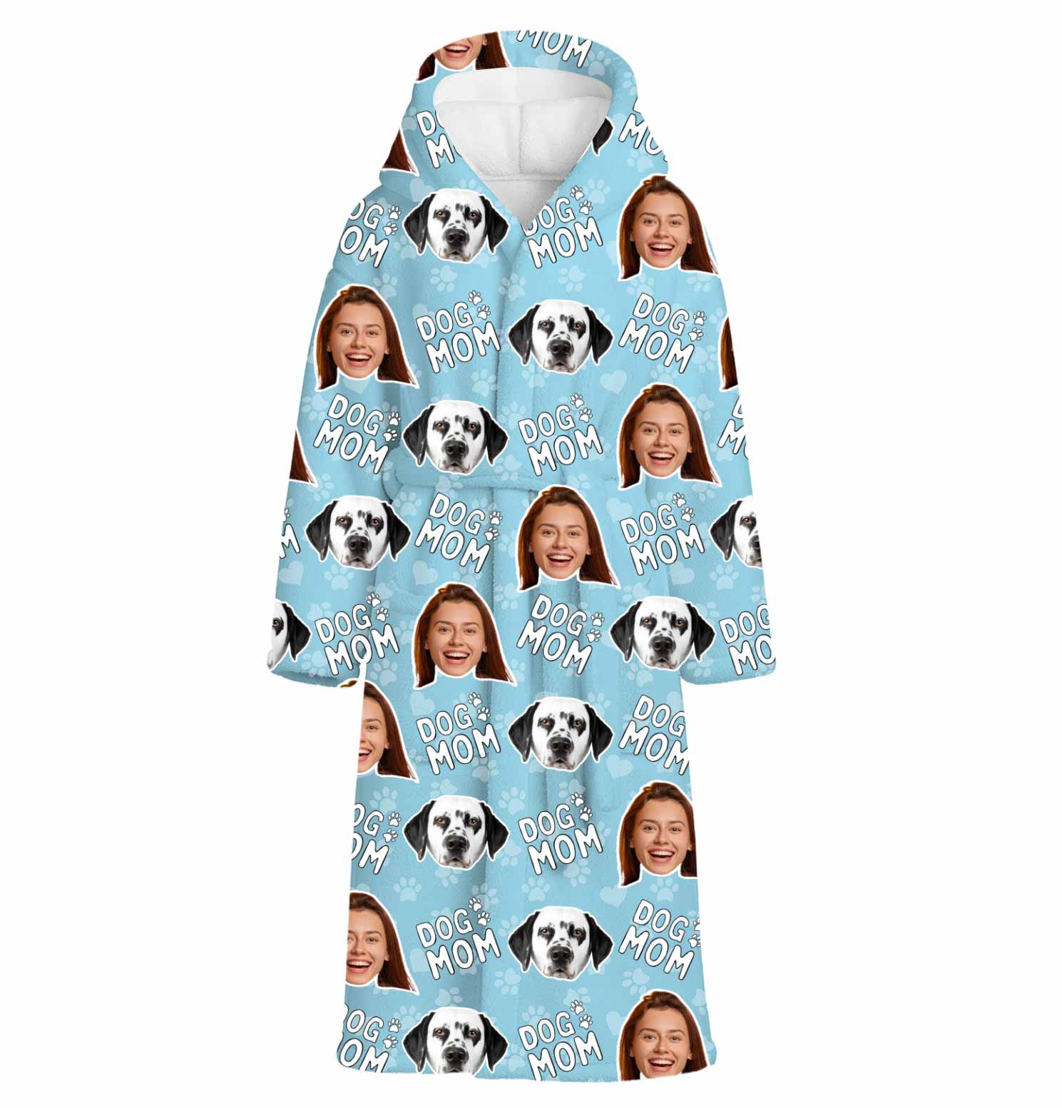 Dog Mom Custom Robe