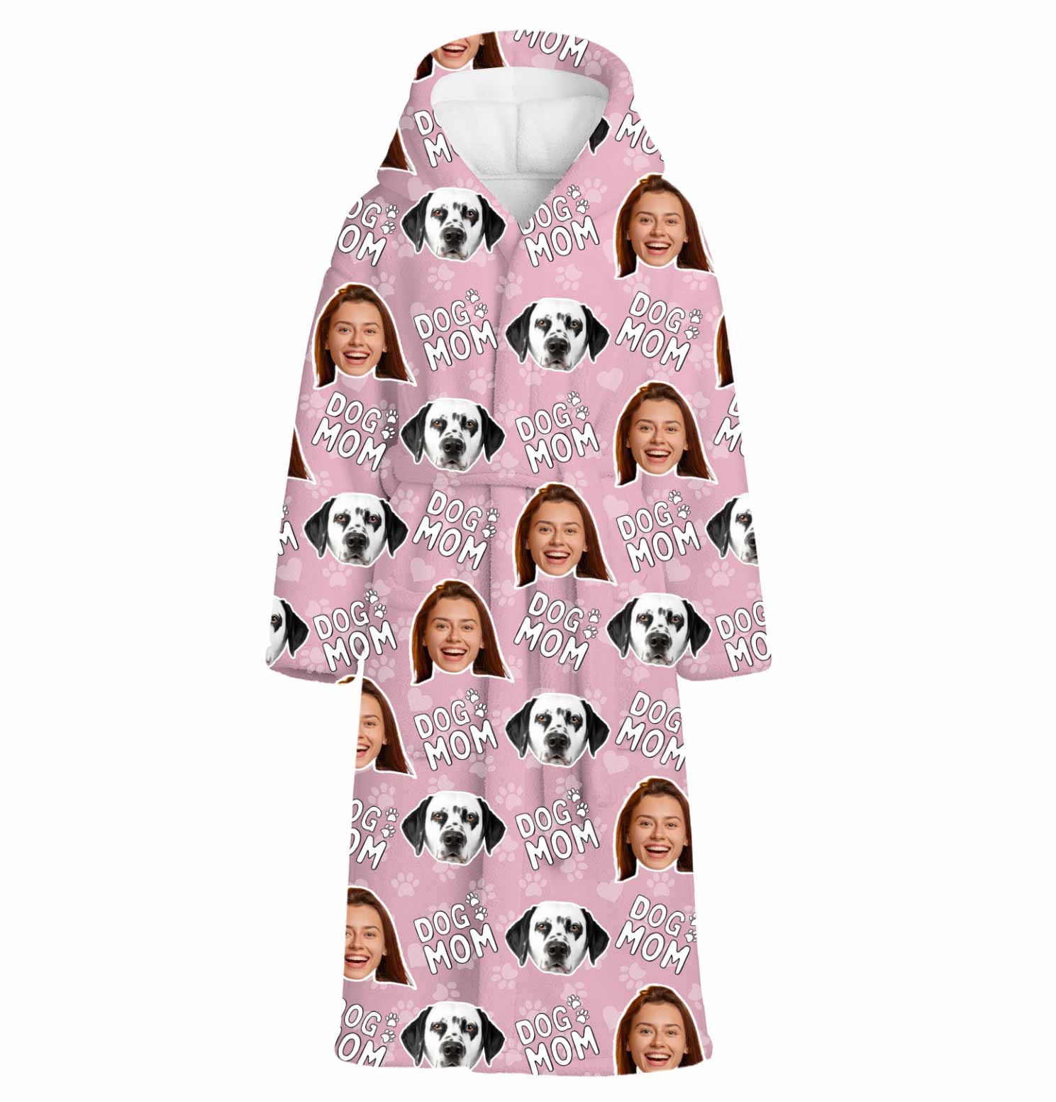 Dog Mom Custom Robe