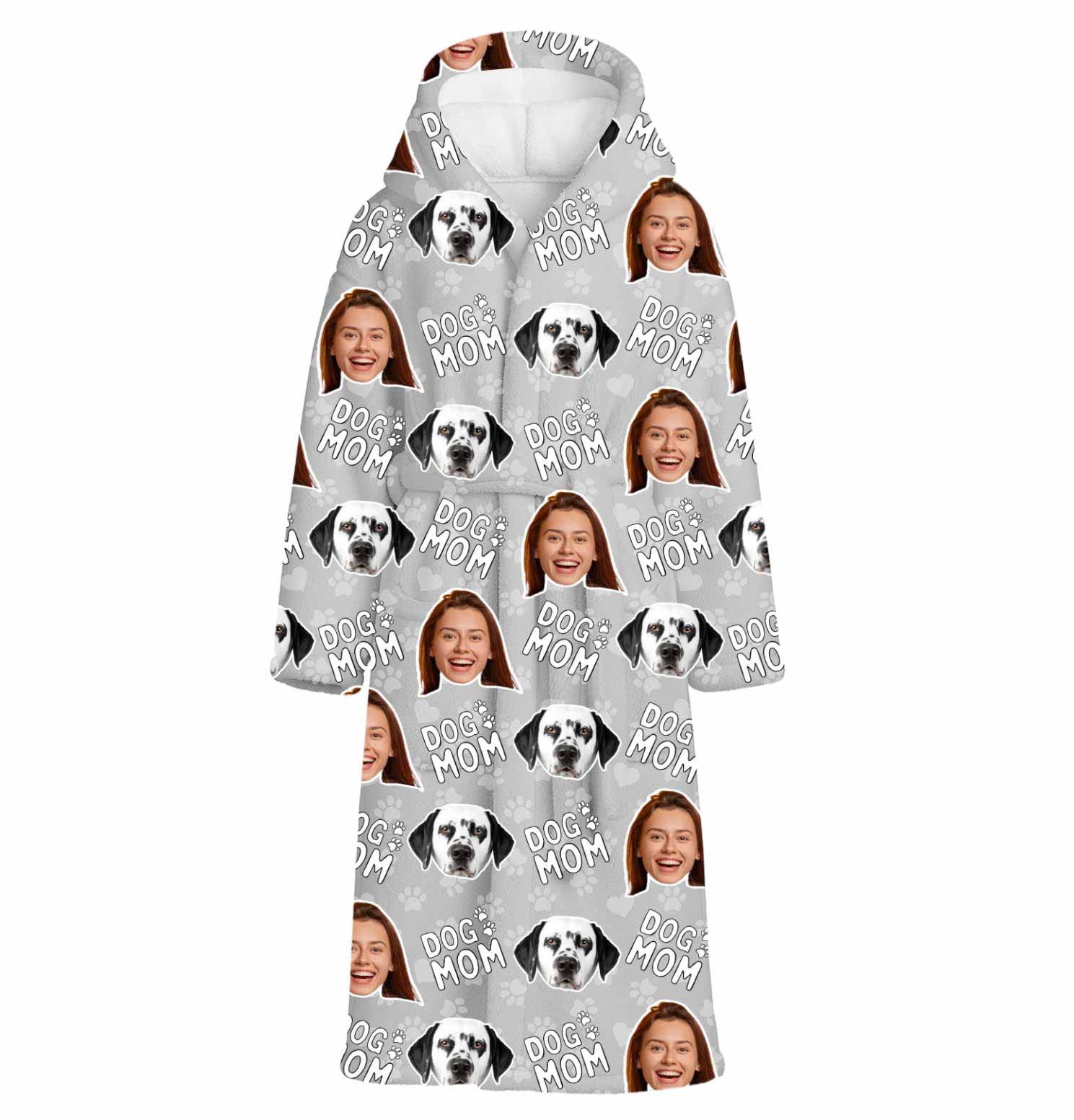 Dog Mom Custom Robe