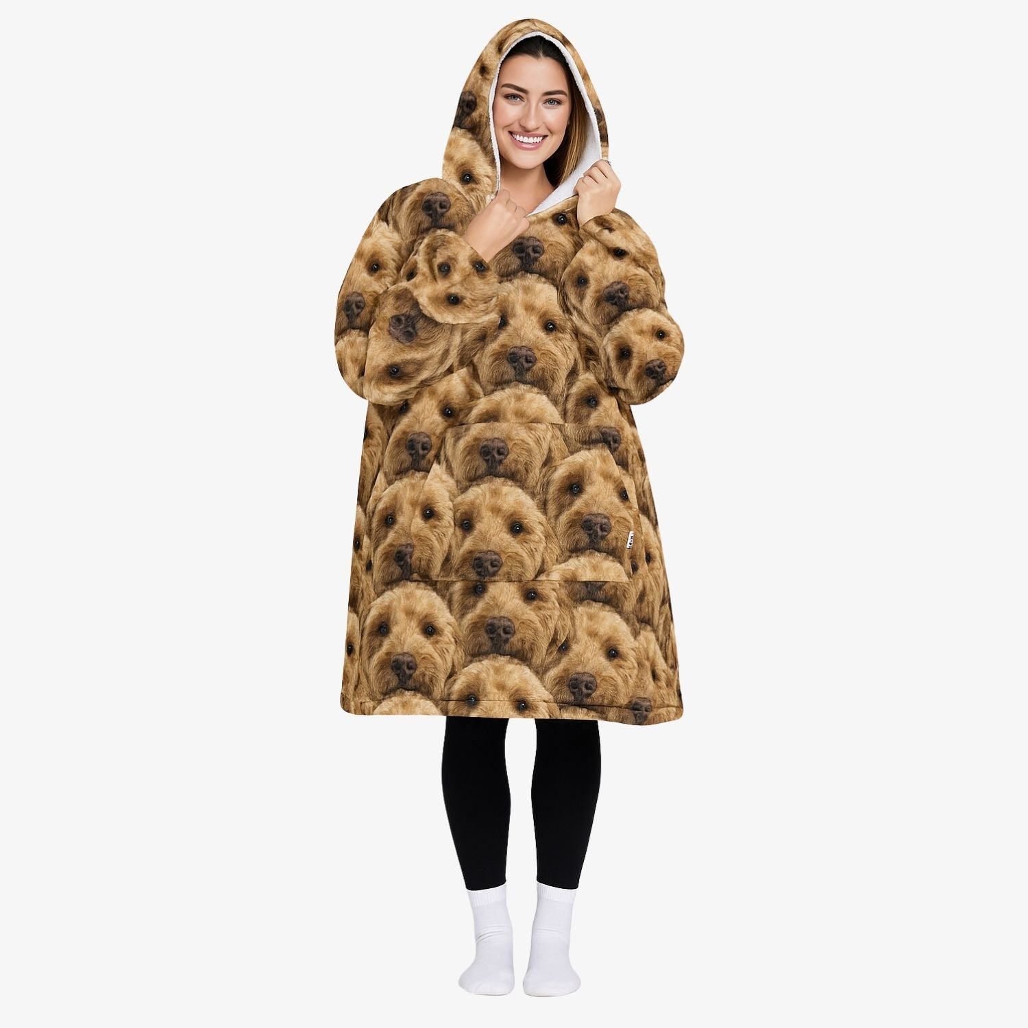 Dog Mash Blanket Hoodie