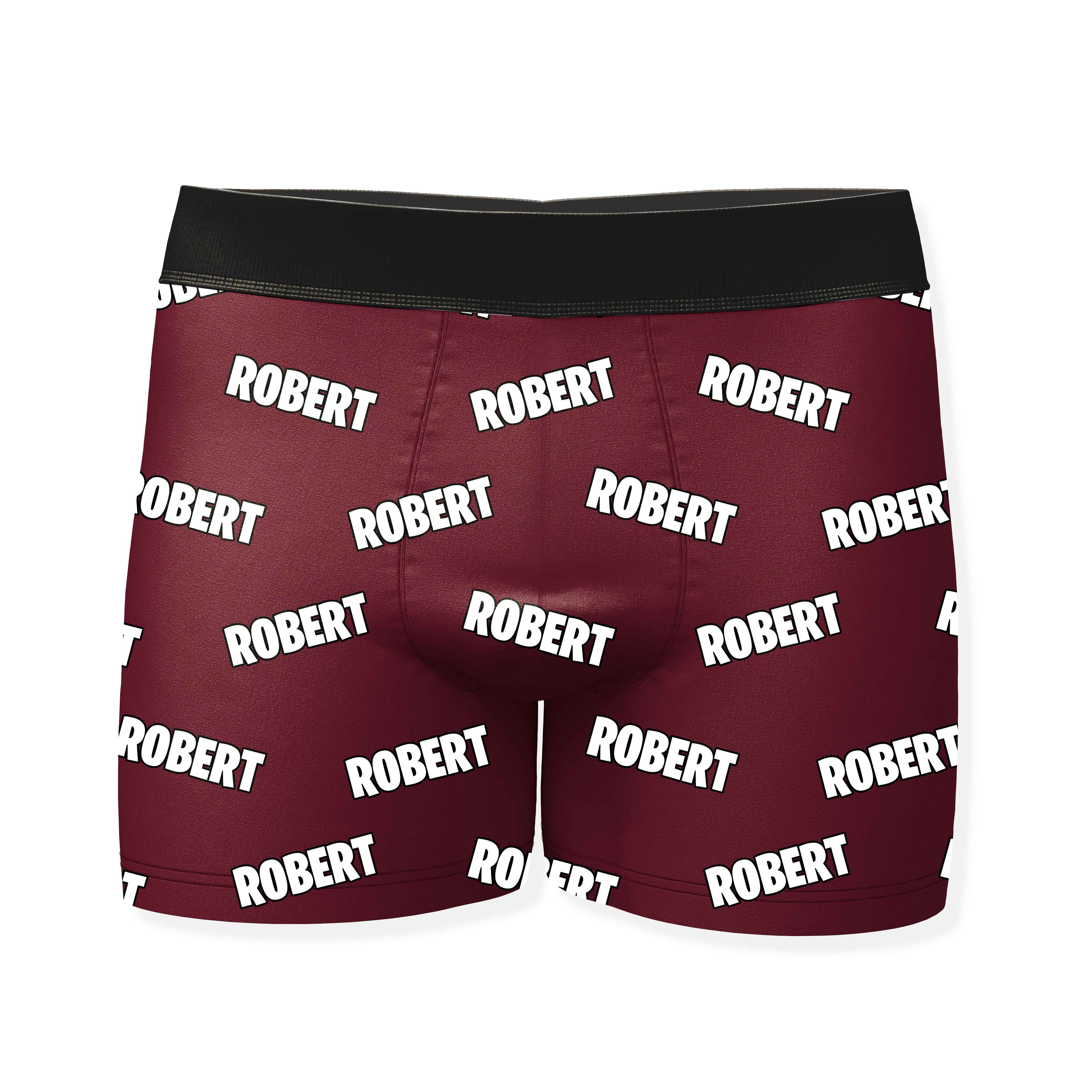 Personalized Boxers With Your Name