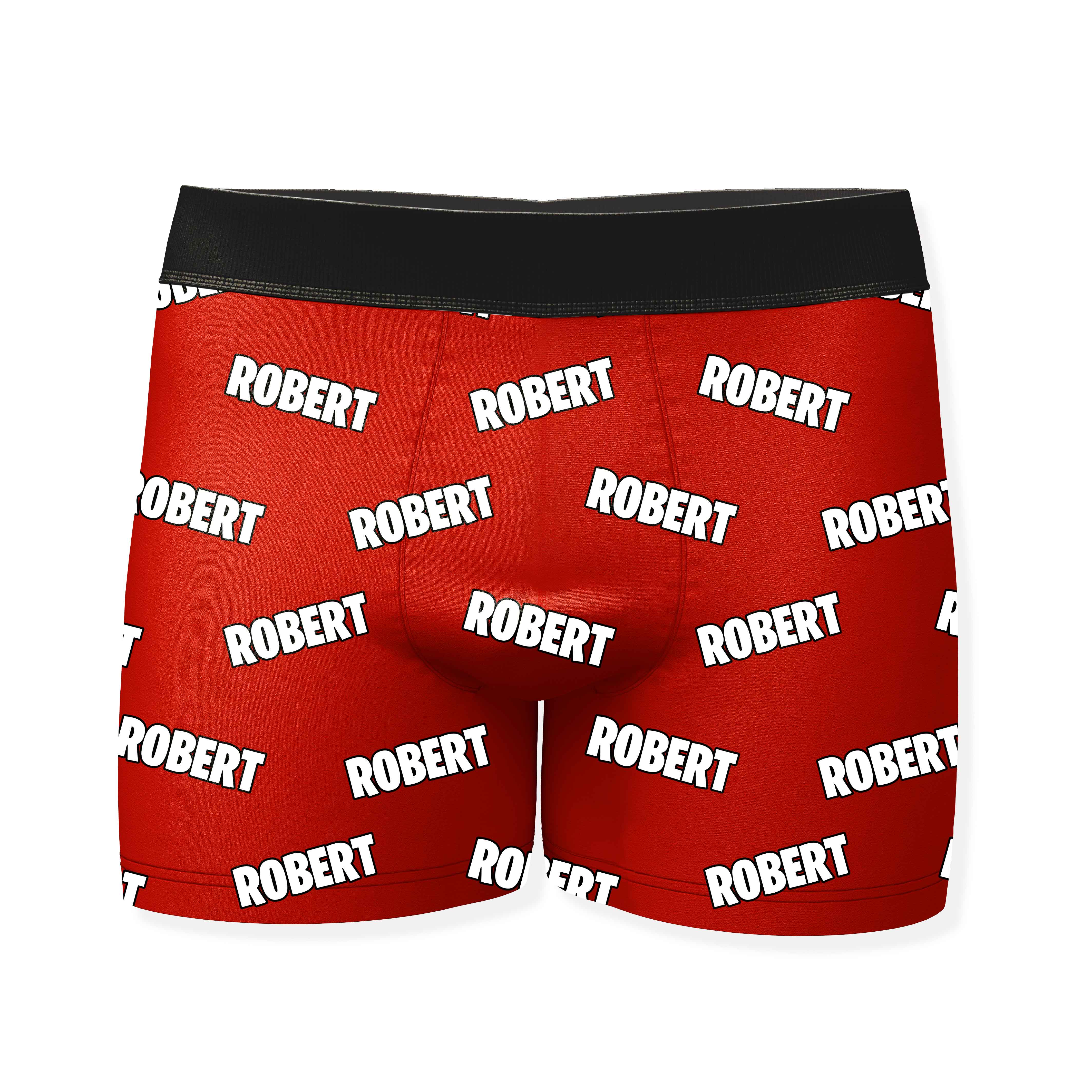 Personalized Boxers With Your Name