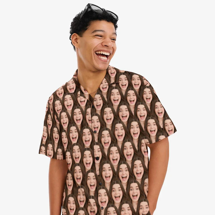 Face Mash Custom Hawaiian Shirt