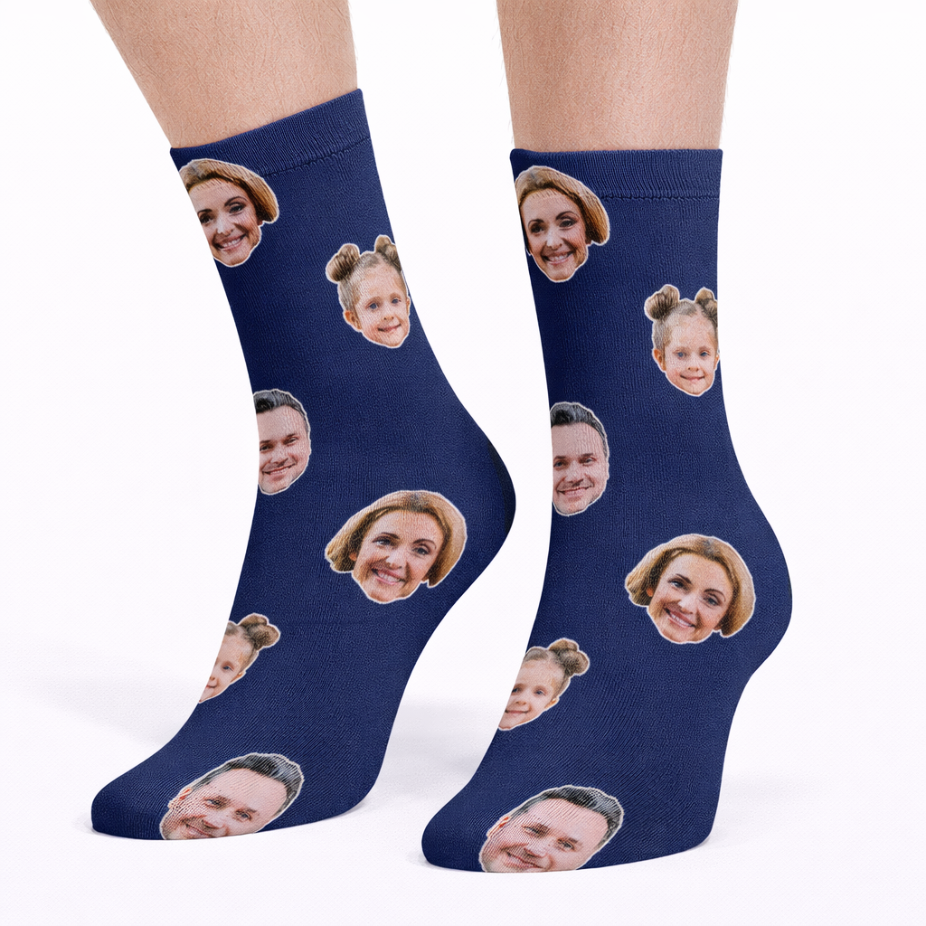 Family Face Custom Socks