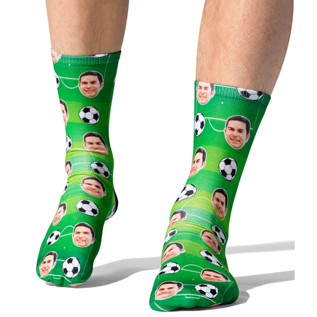 Soccer Face Custom Socks